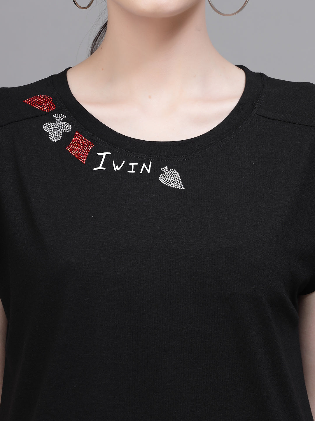 women hosiery printed top