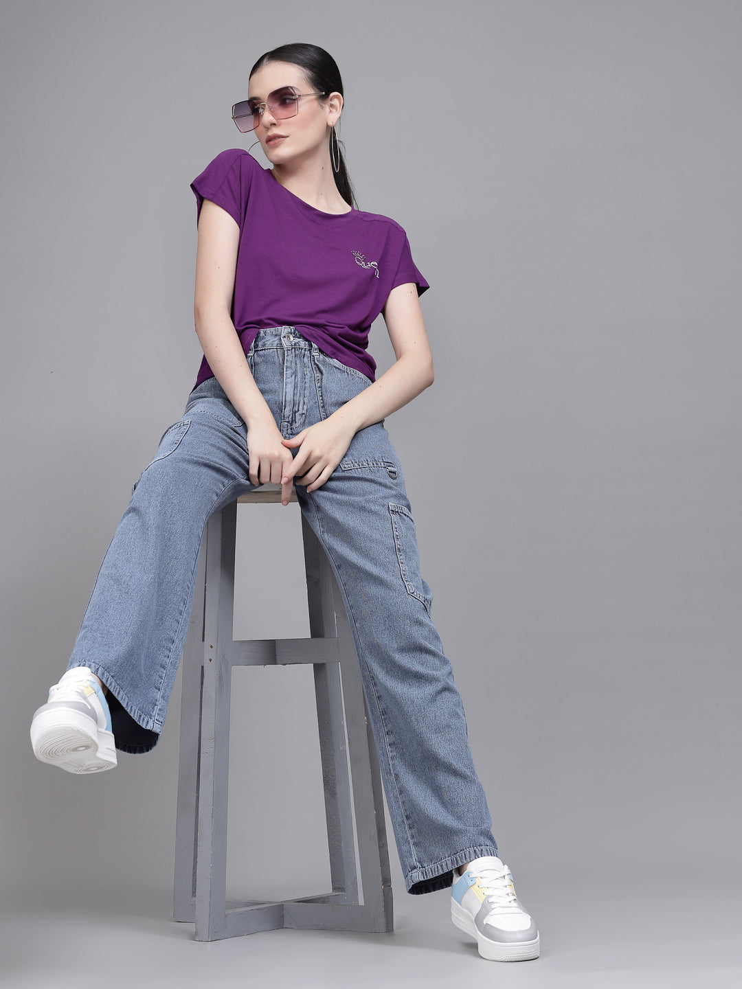 women hosiery printed top