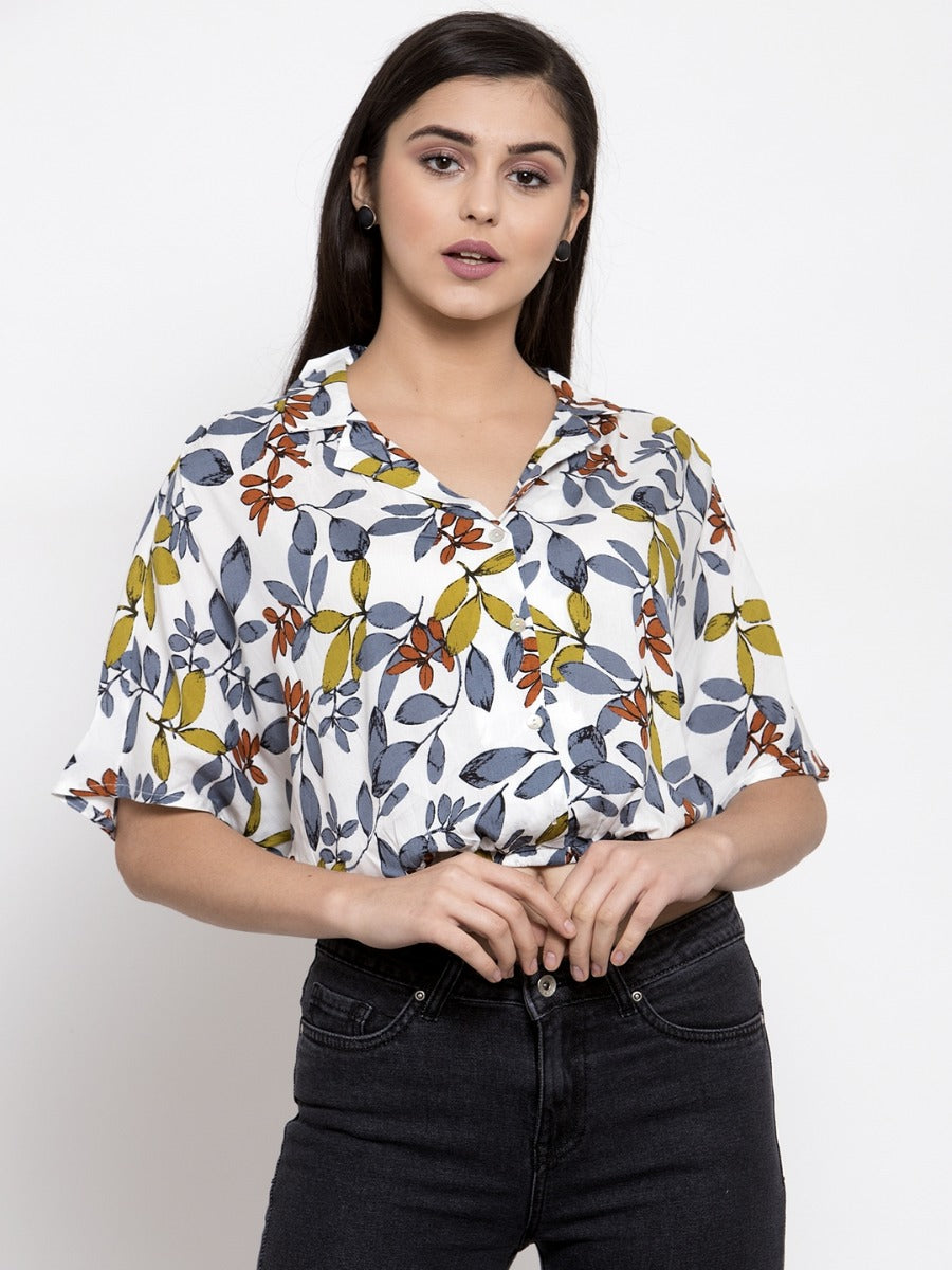 Women Short Sleeve Blouson Tops - Global Republic
