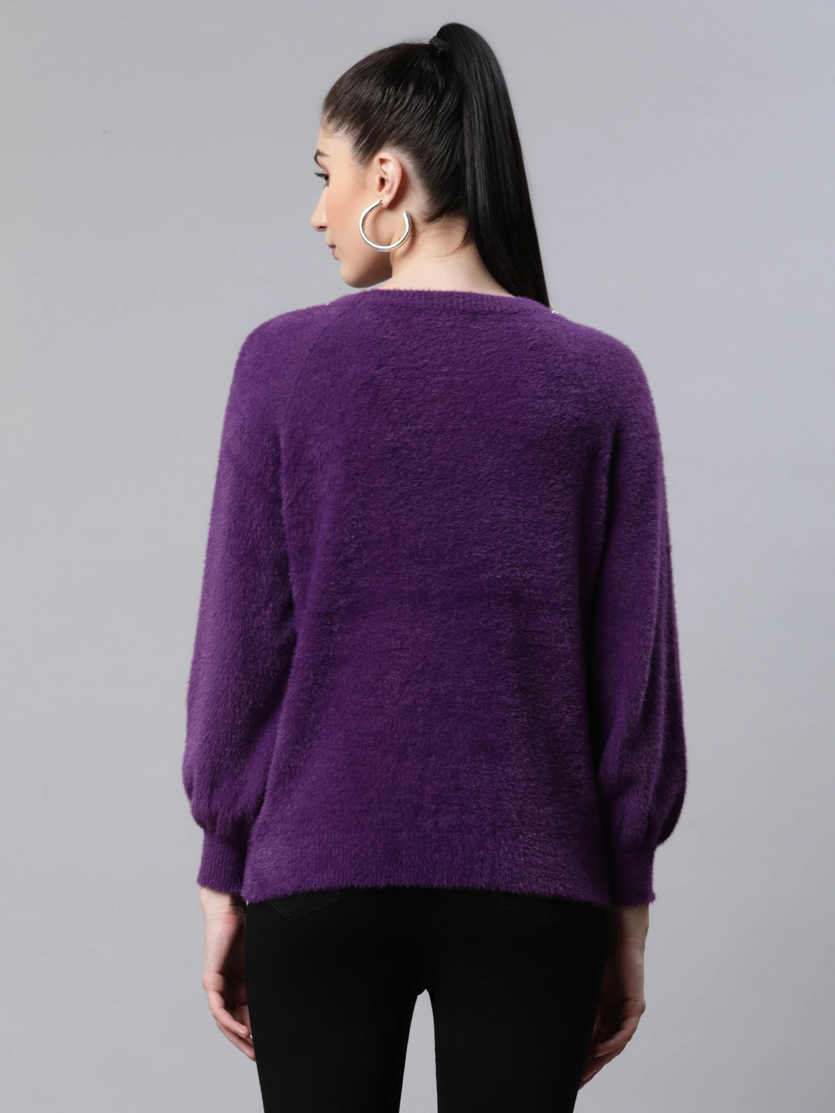 Embellished Mulberry Woolen
