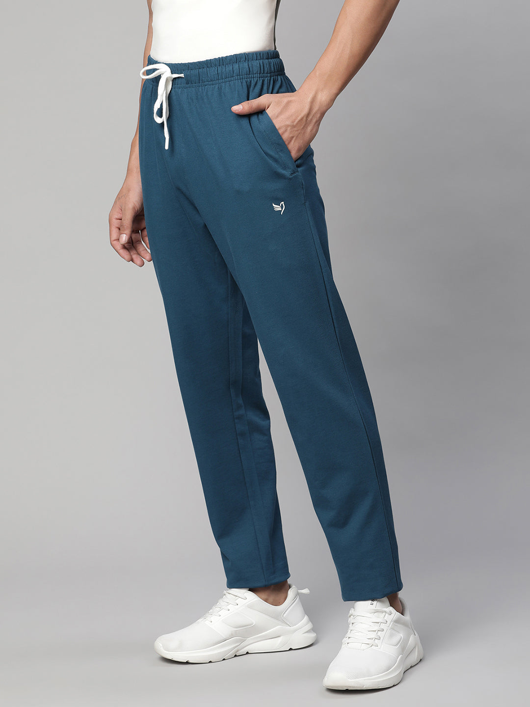 Men Teal Blue Sports Hosiery Lower - Global Republic