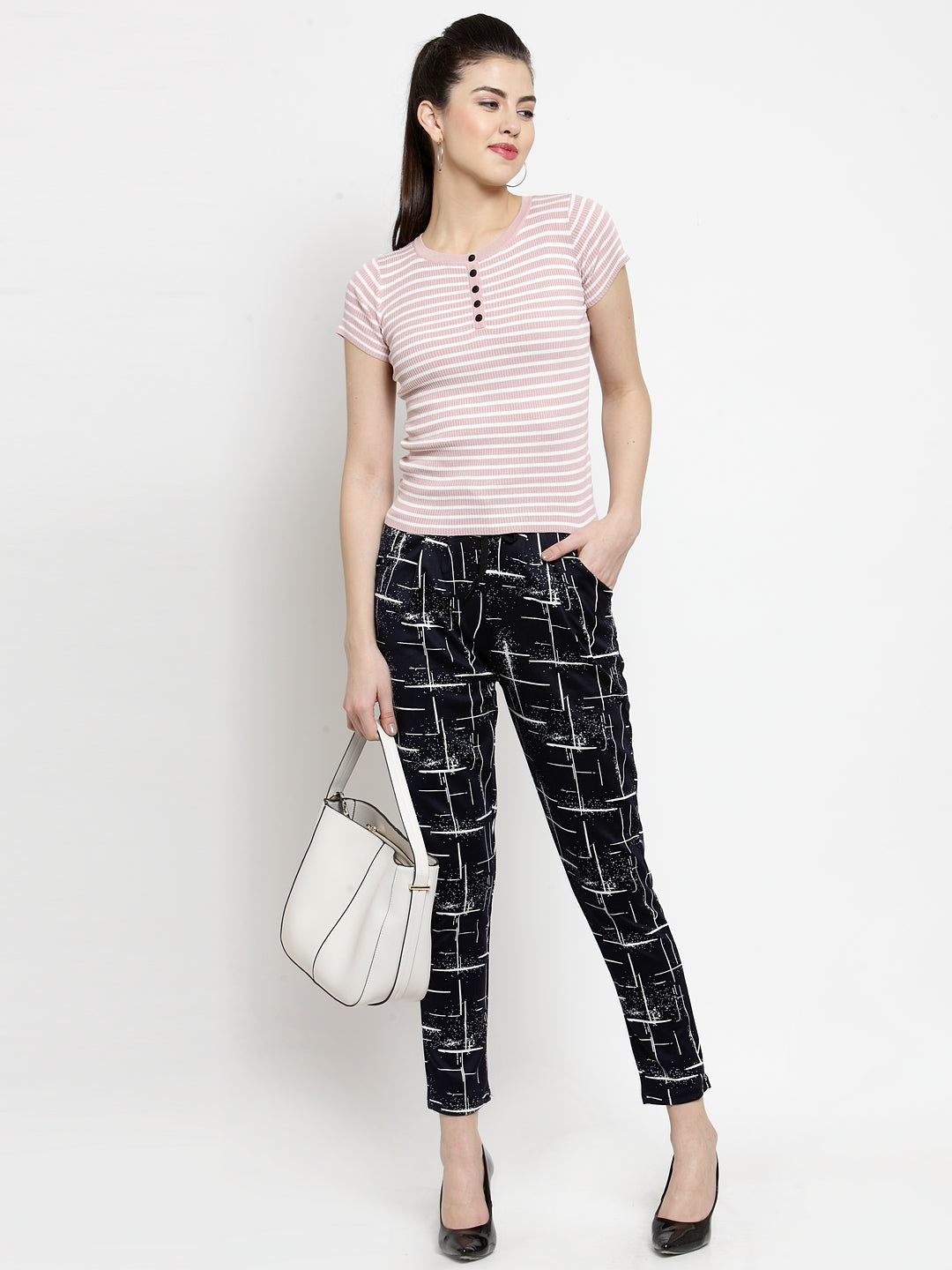 Women Printed Hosiery Lower