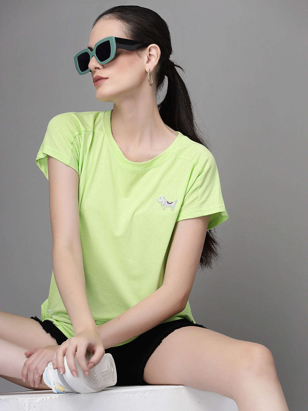 women hosiery printed top