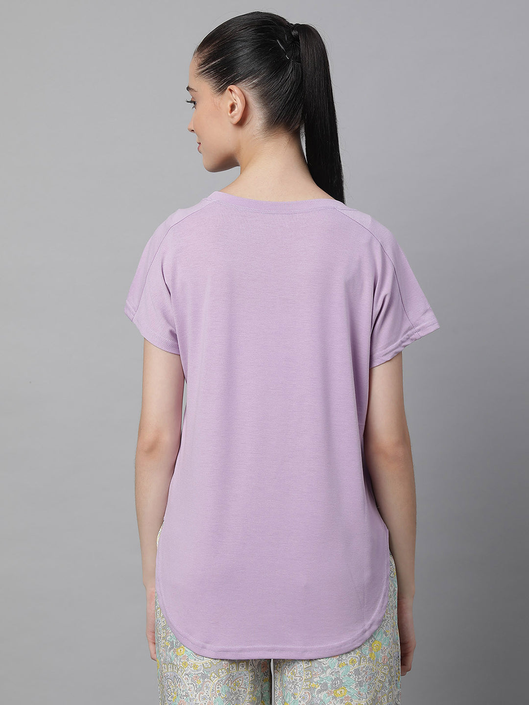 women hosiery printed top