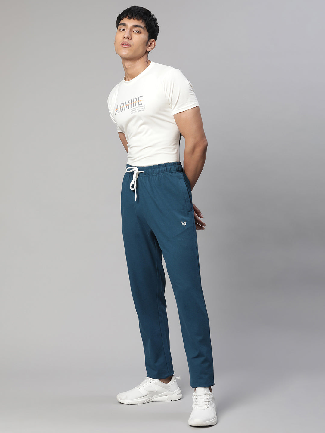 Men Teal Blue Sports Hosiery Lower - Global Republic