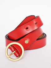 Women Maroon Waist Belt (2.5 CM)