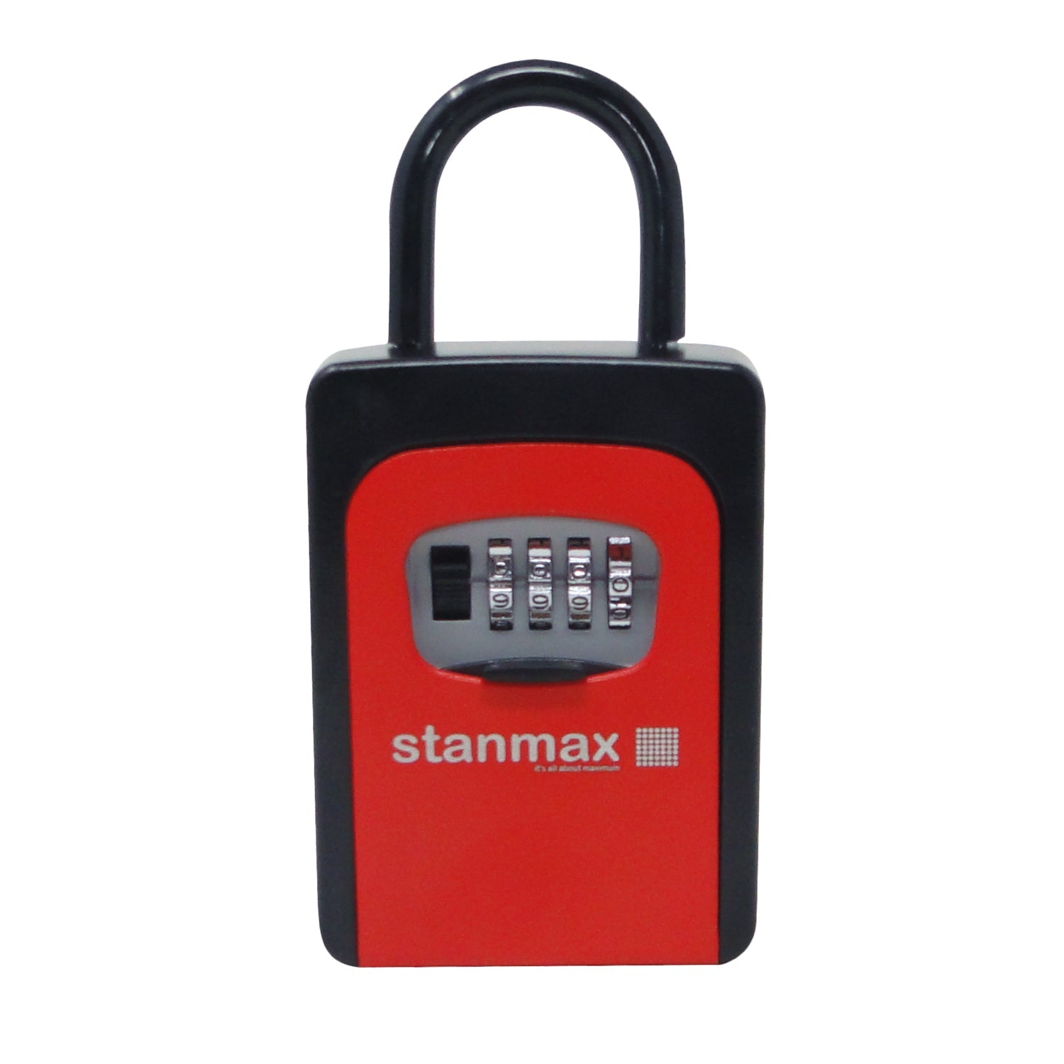 Weather-Proof Iron Key Safe with Combination Lock