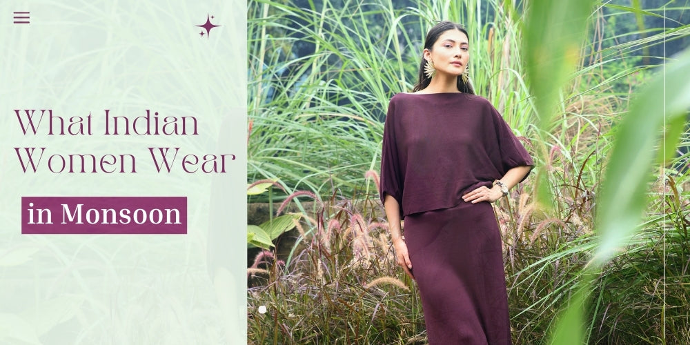 What Indian Women Wear in Monsoon | Global Re