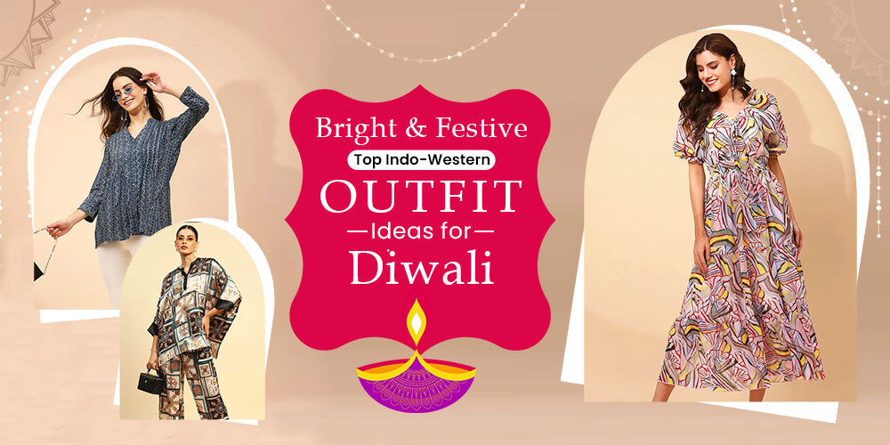 Bright and Festive: Top Indo-Western Outfit Ideas for Diwali