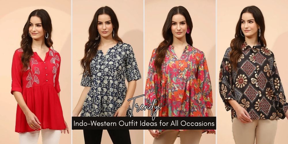 Trendy Indo-Western Looks for Weddings and Parties