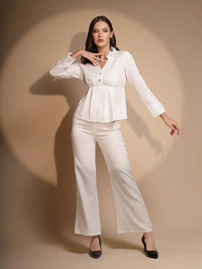 White co ord outfit discount