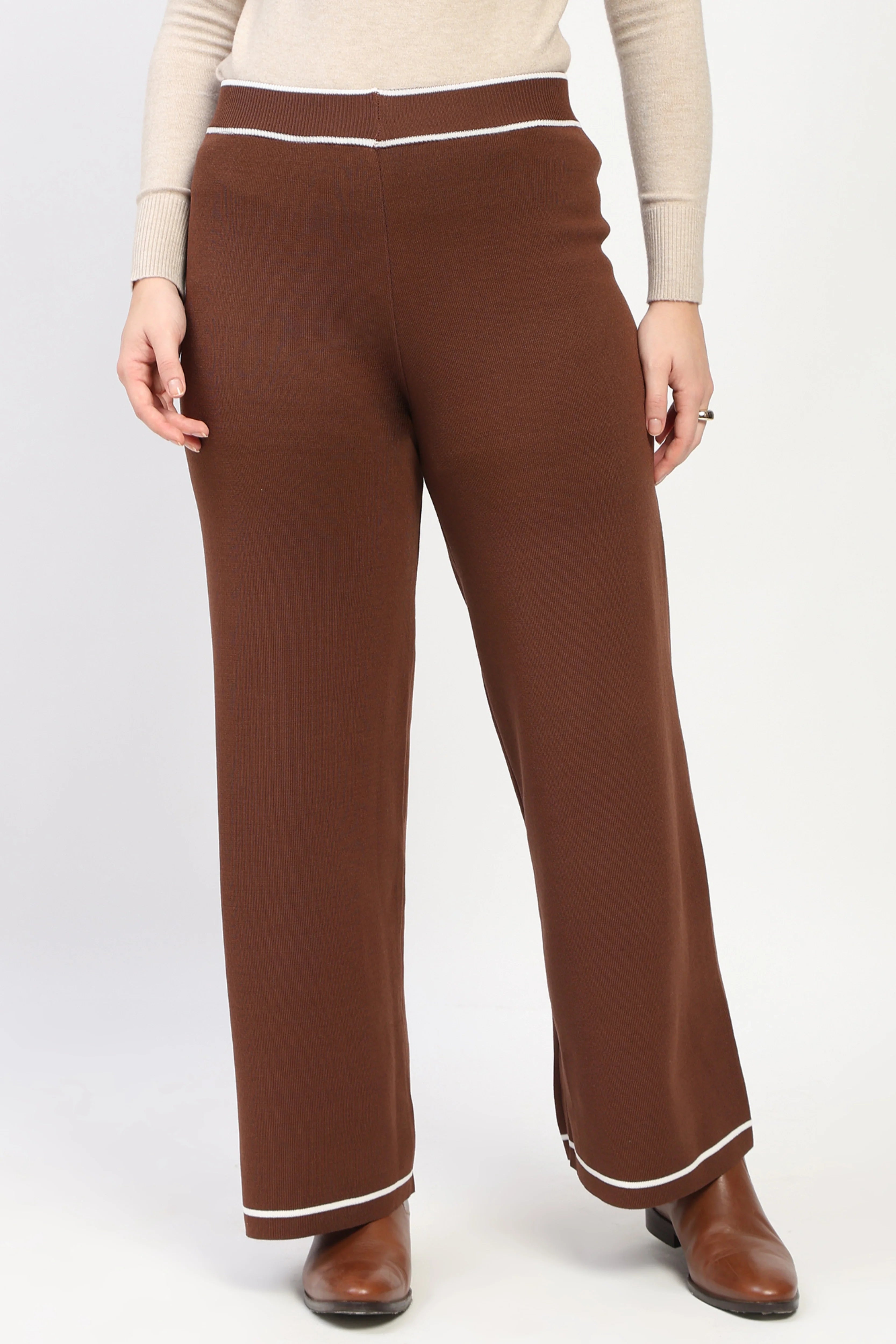 Brown Knitted Co-ord Set