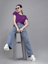 Women Baggy Fit Stretchable Blue Jeans