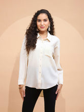 Lemon Textured Polycotton Shirt