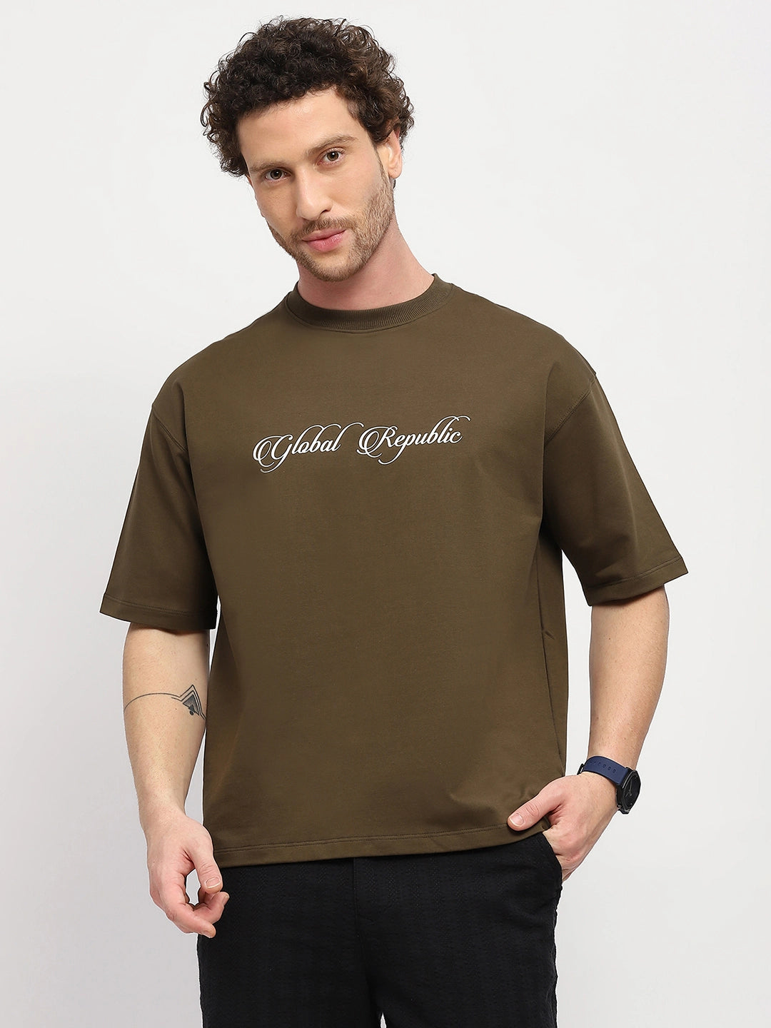 Urban Edge Oversized Graphic Tee