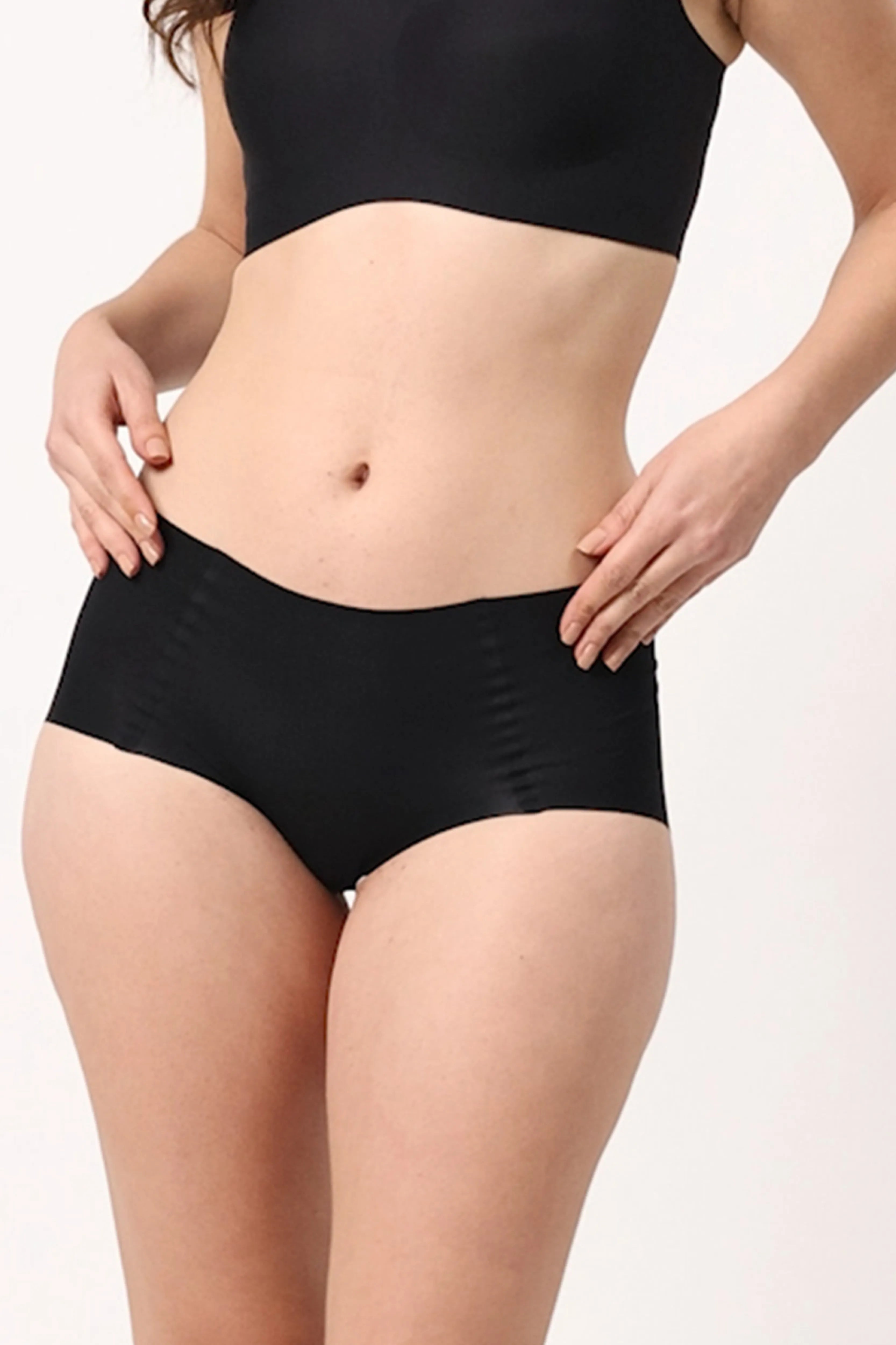 Black Seamless Panty