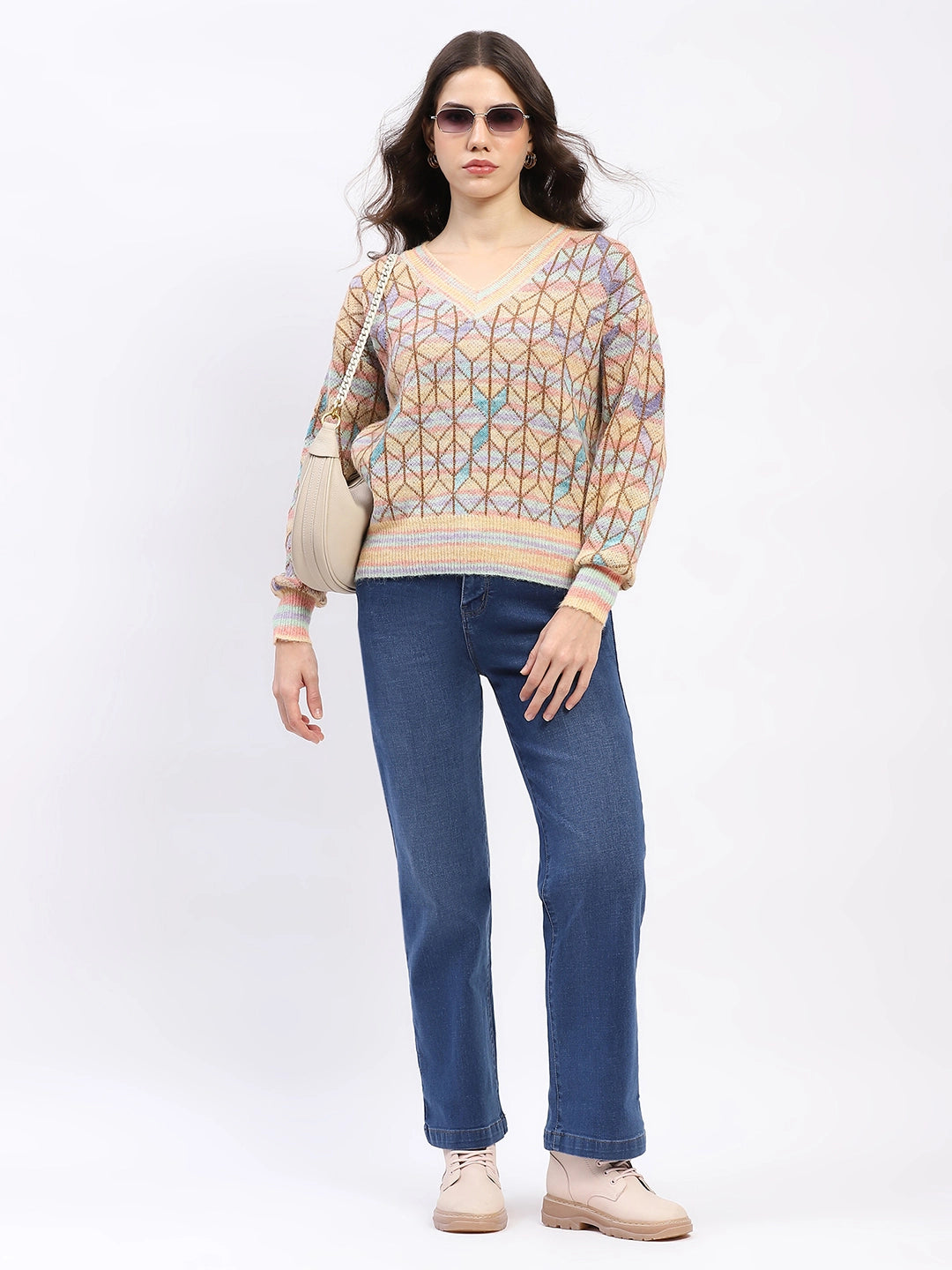 Blue Straight Jeans