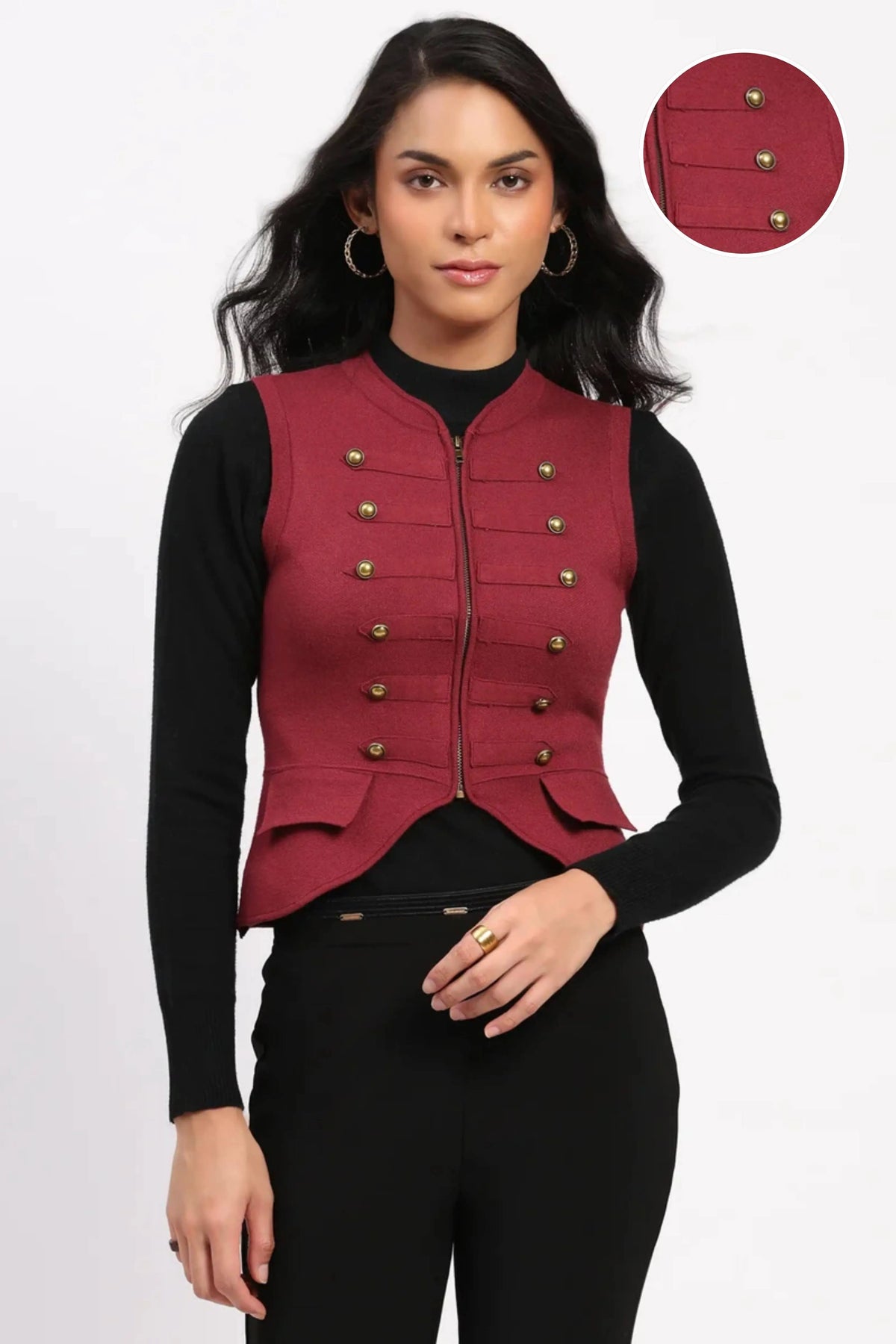 Red British Waist Coat
