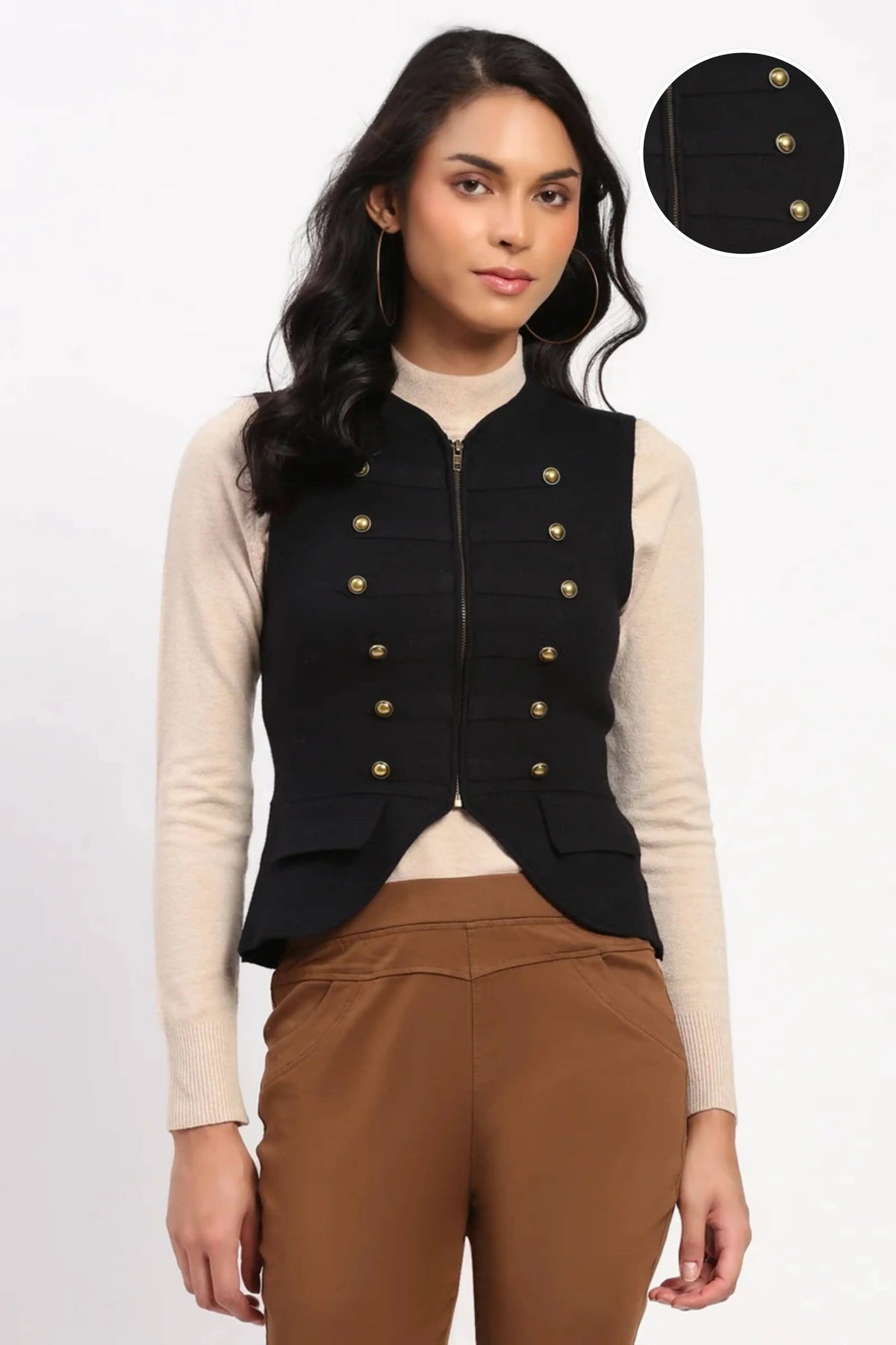 Black British Waist Coat