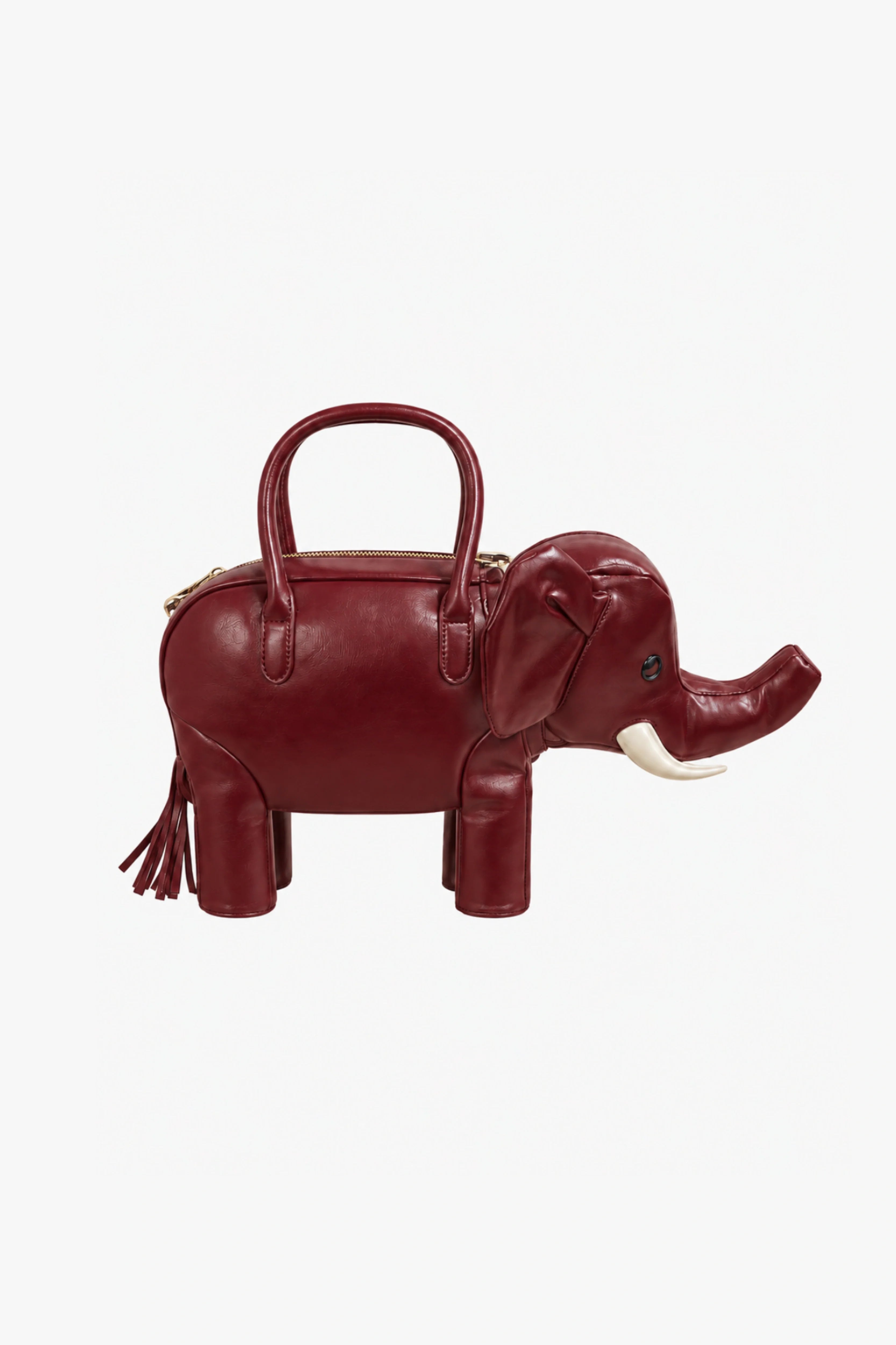 Red Elephant Shape Handbag-Global Republic