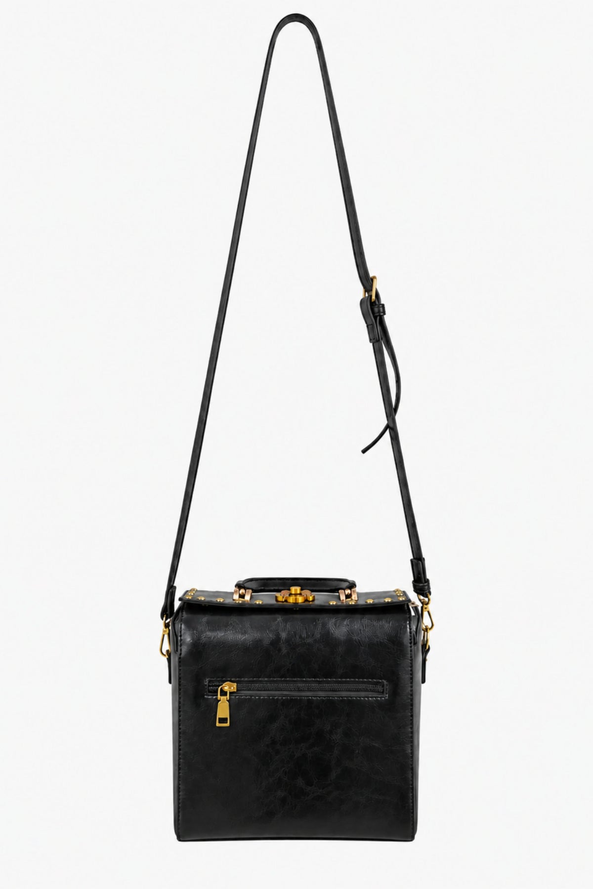 Vintage Clock Embellished Handbag-Global Republic