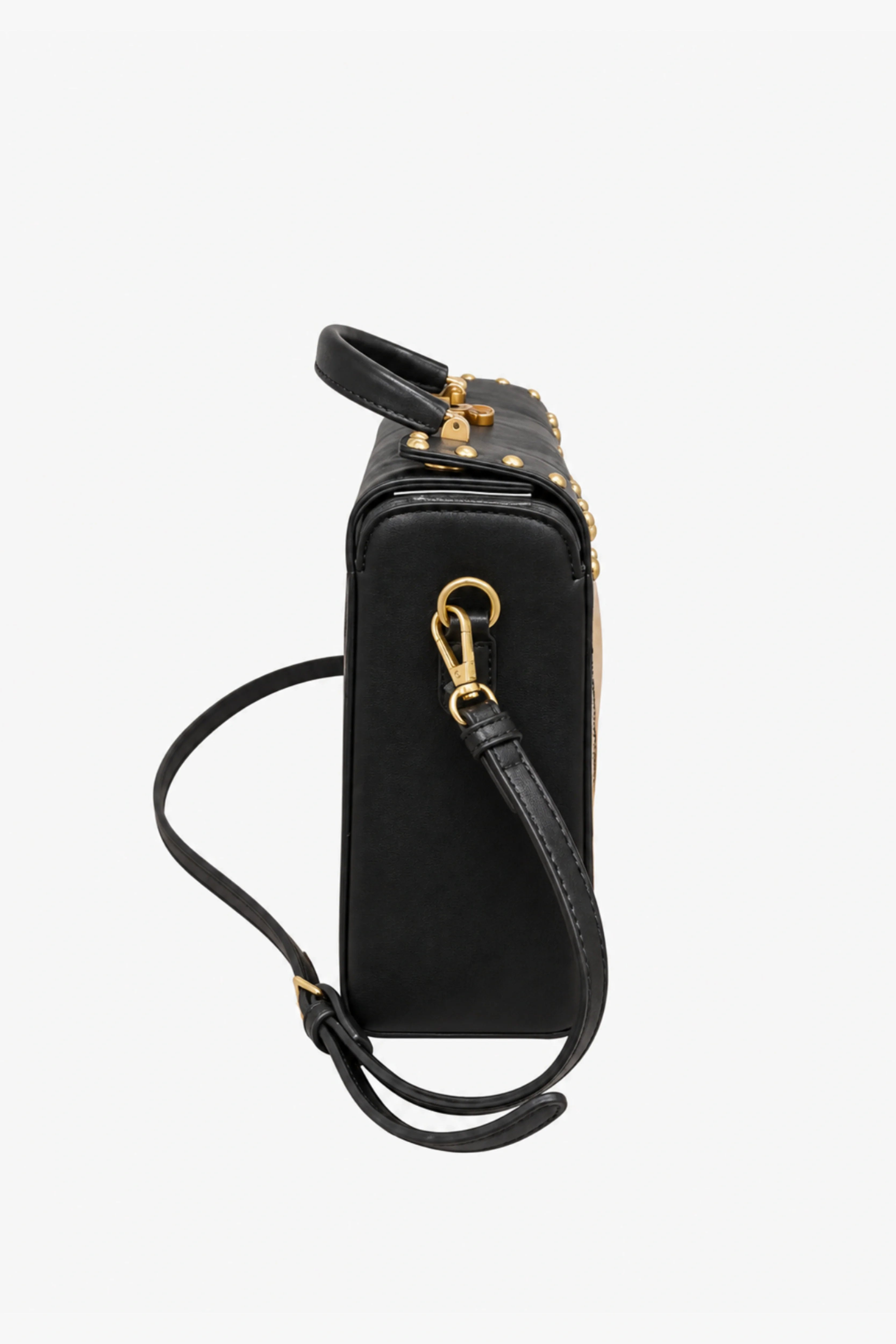 Vintage Clock Embellished Handbag-Global Republic