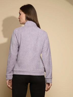 Lilac Sweatshirt for Women