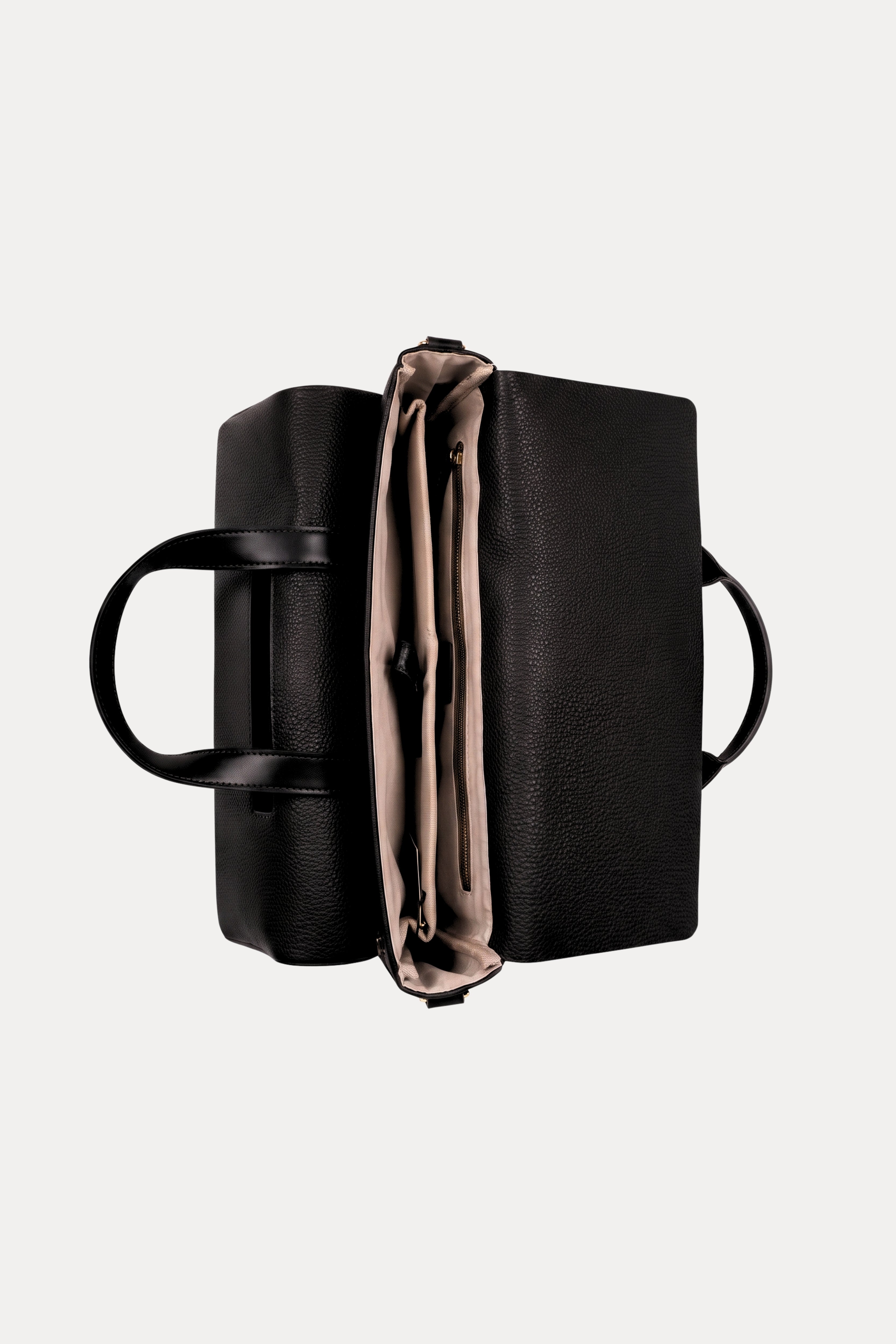 Black Leather Laptop Bag