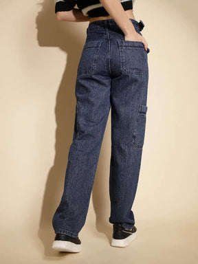 Mid Blue Jeans for Women