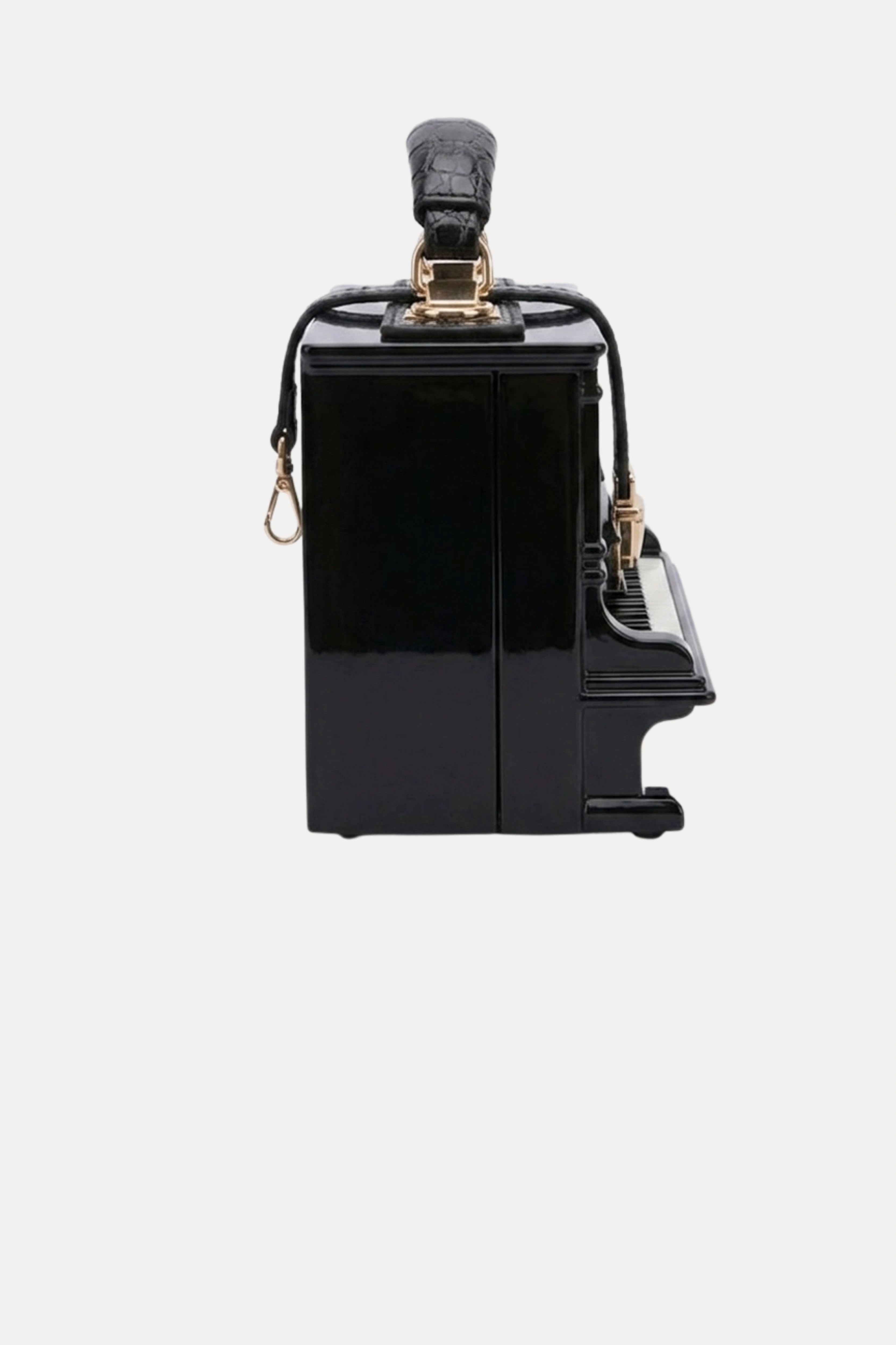 Luxury Piano Shape Statement Handbag
