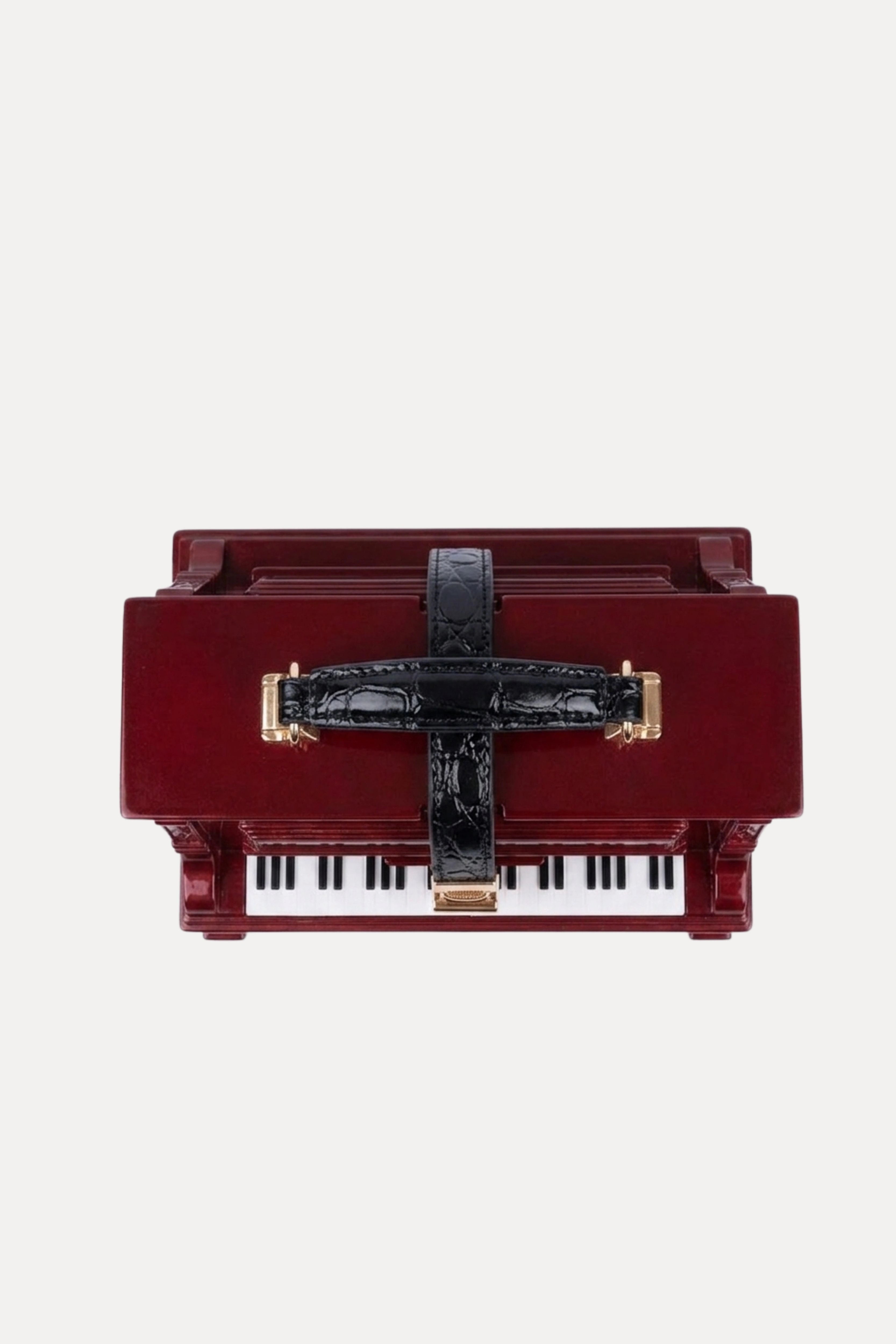 Luxury Piano Shape Statement Handbag