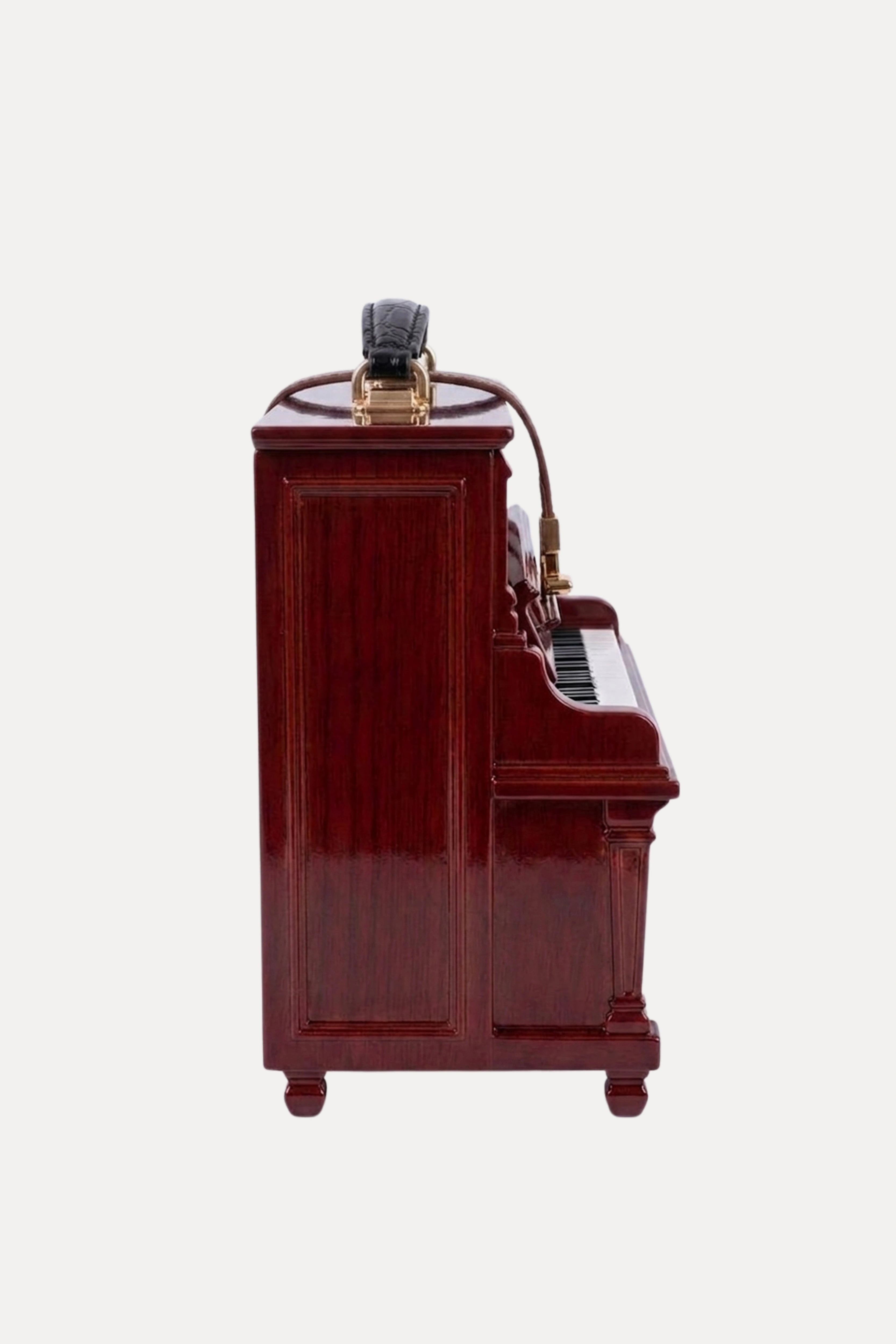 Luxury Piano Shape Statement Handbag