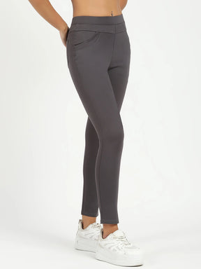 Grey Ultra Stretchable Jegging
