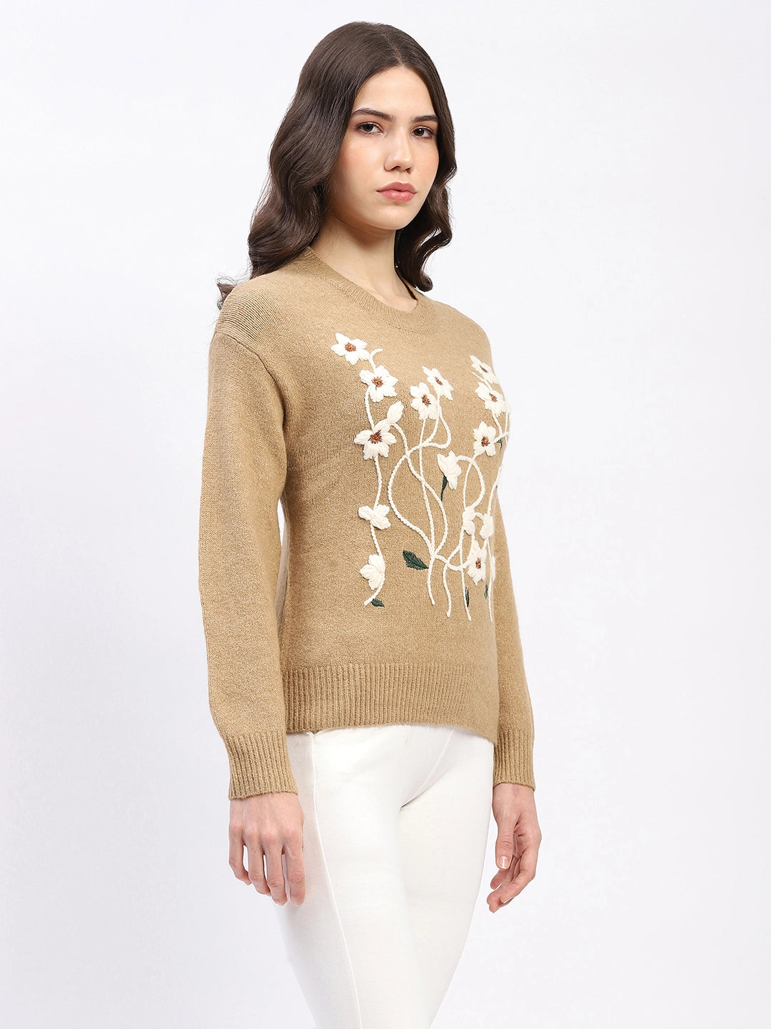 Floral Embroidered Pullover - Global Republic