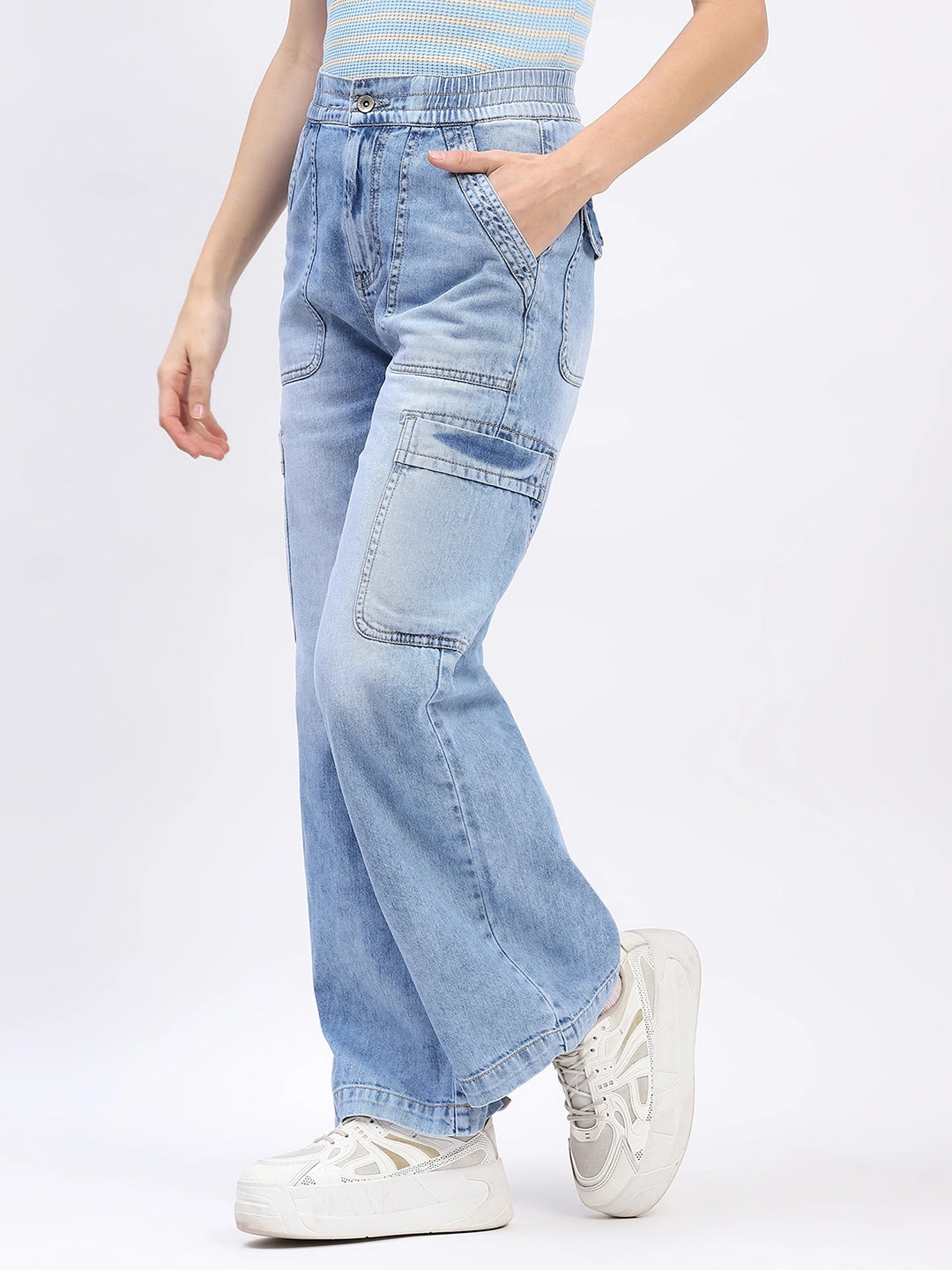 Street Style Cargo Jeans