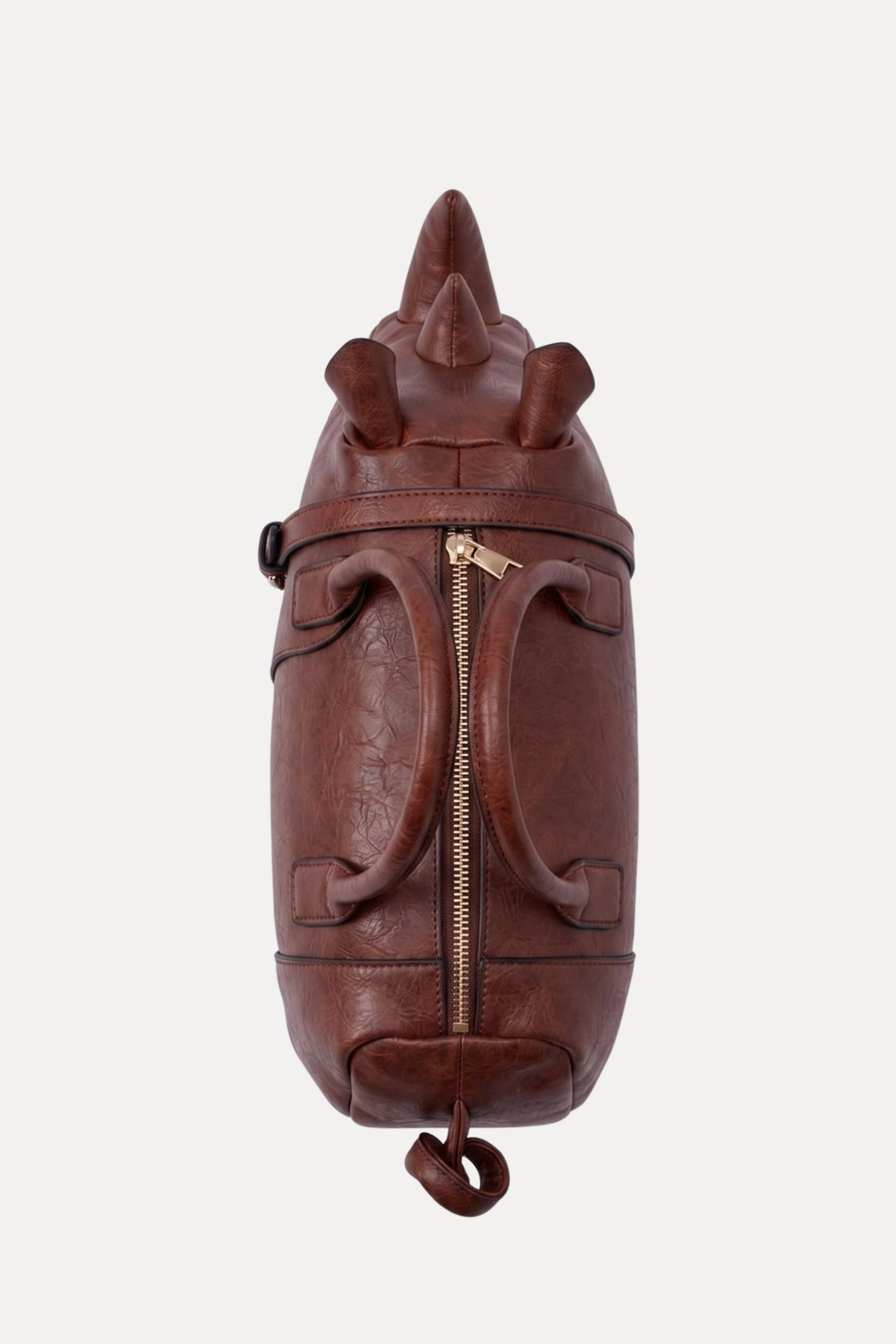 Rhino Shape Statement Handbag