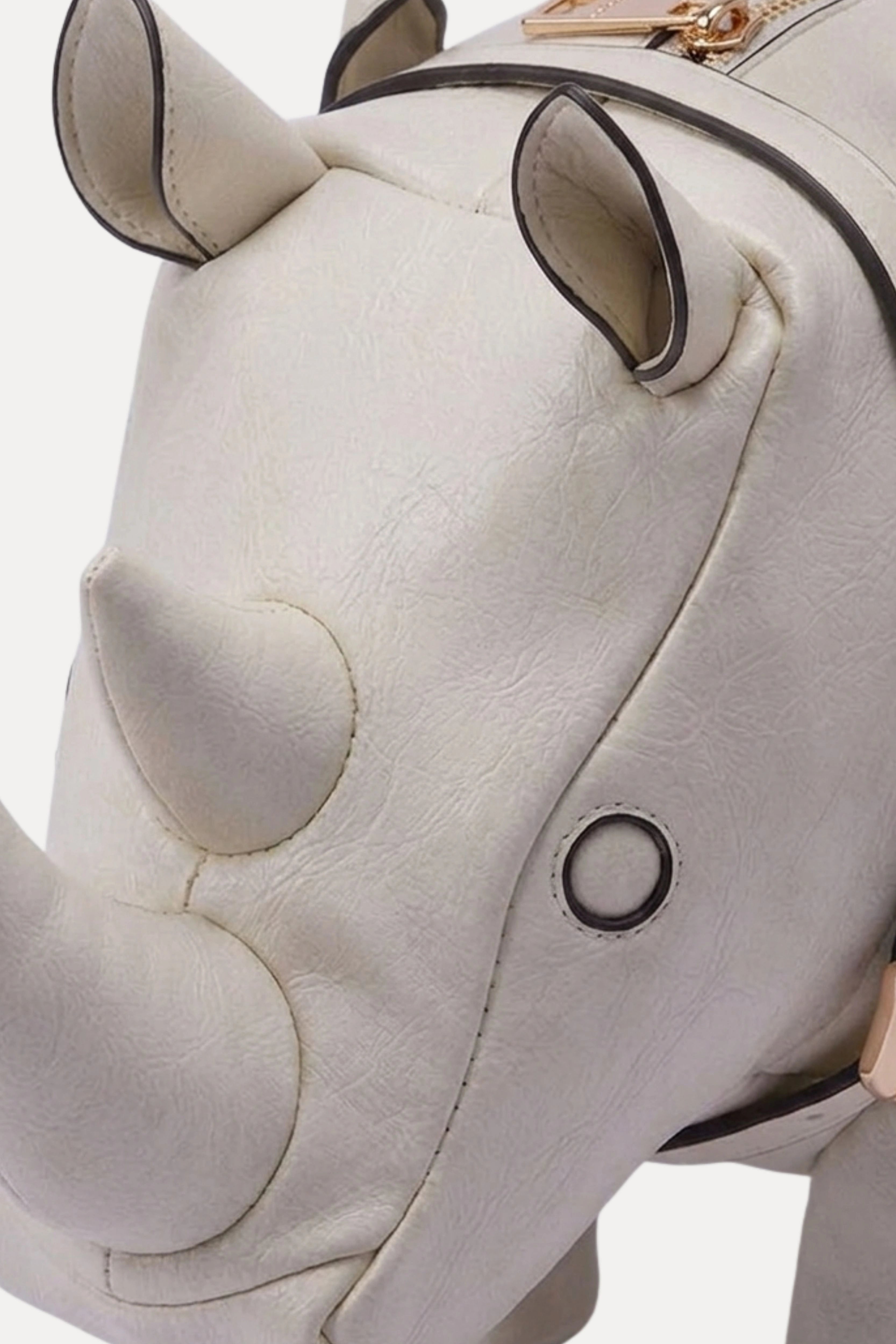 Rhino Shape Statement Handbag