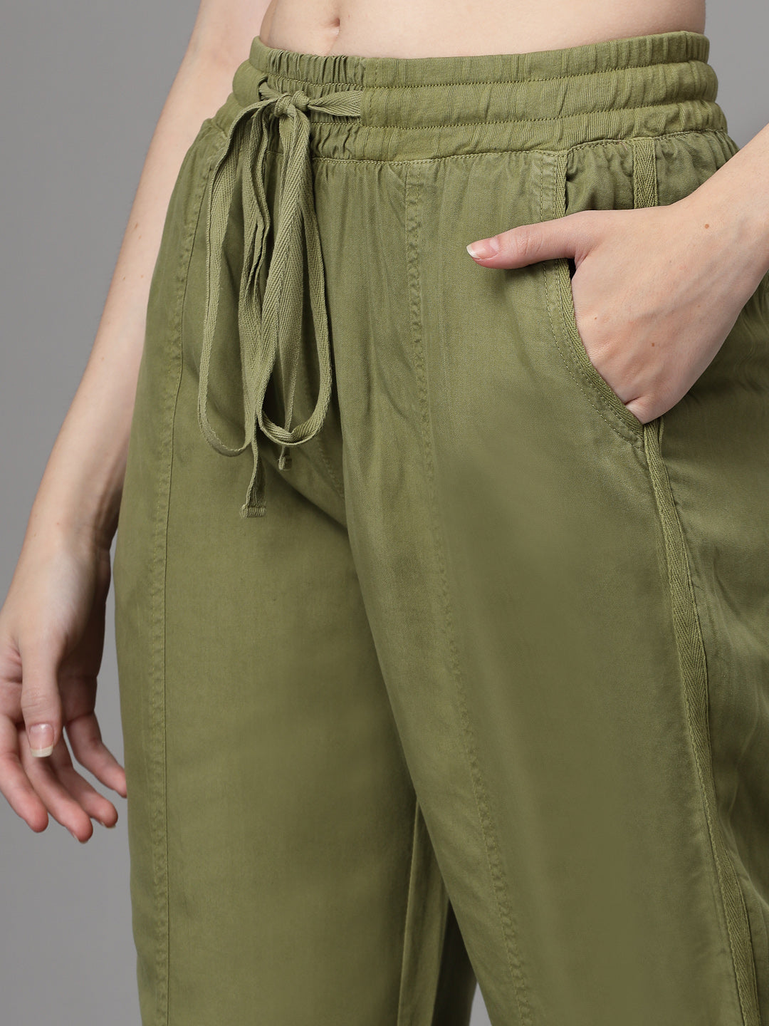 Olive Green Lower for Women