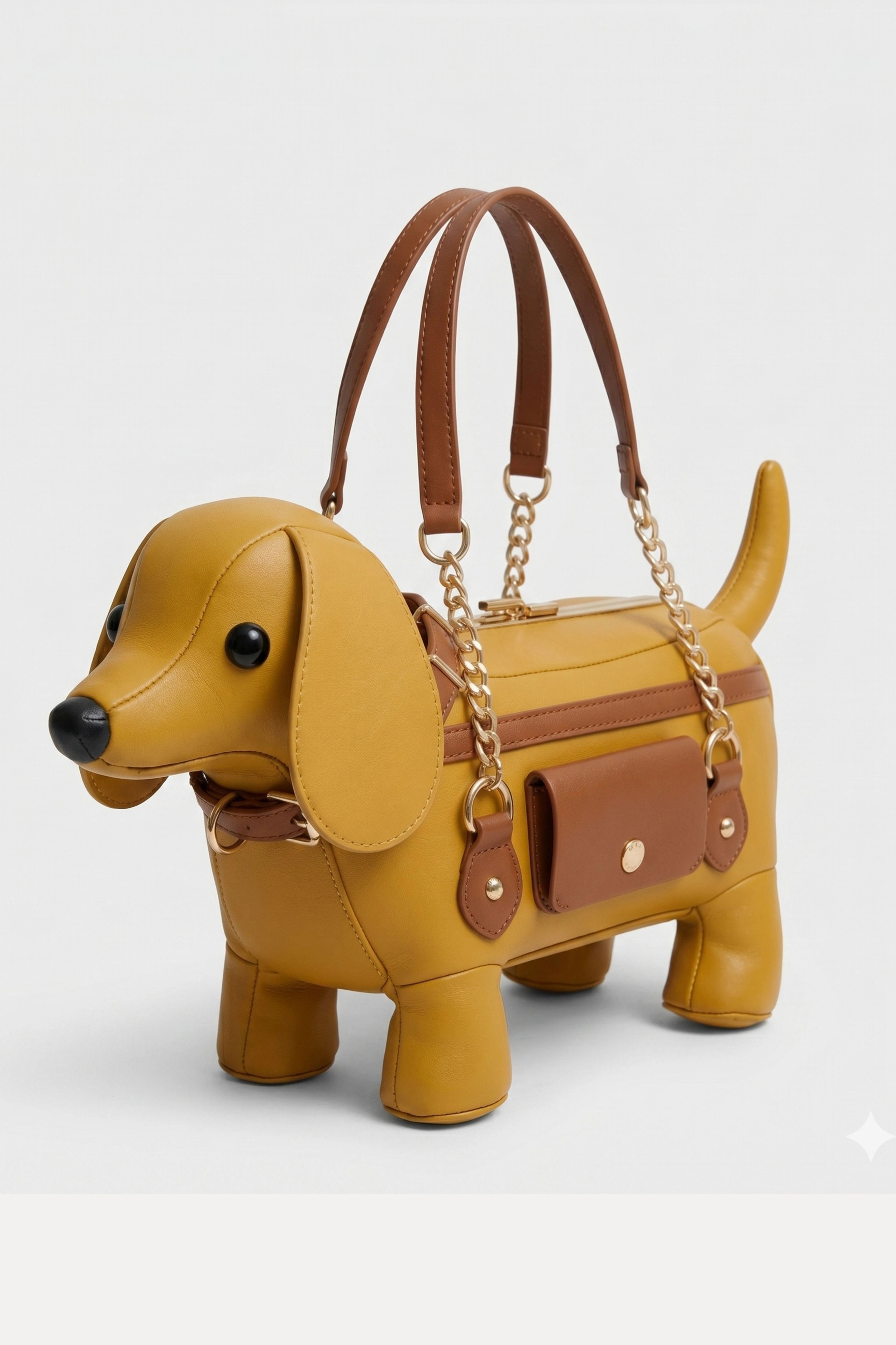 Dachshund Puppy Shape Crossbody Bag
