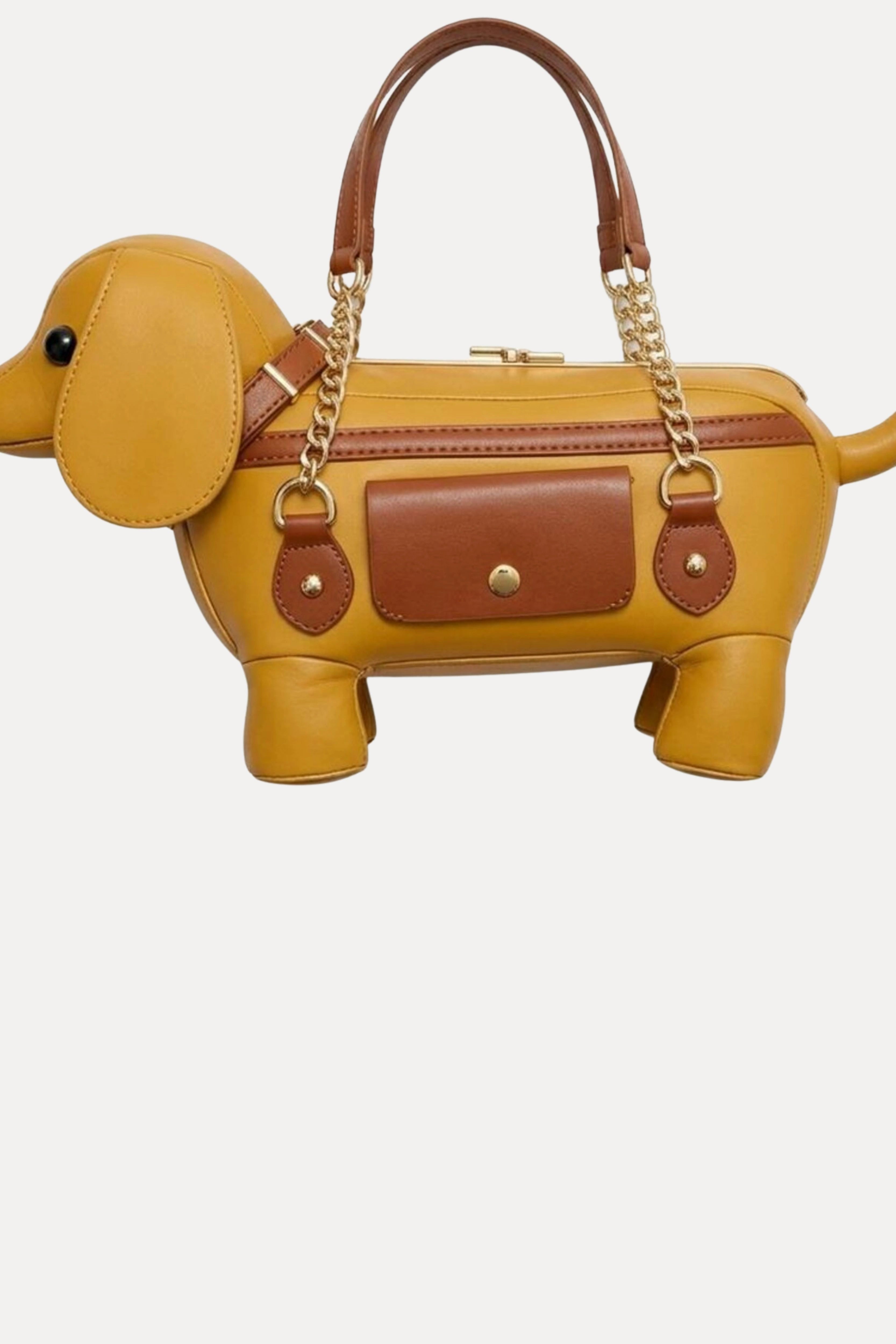 Dachshund Puppy Shape Crossbody Bag