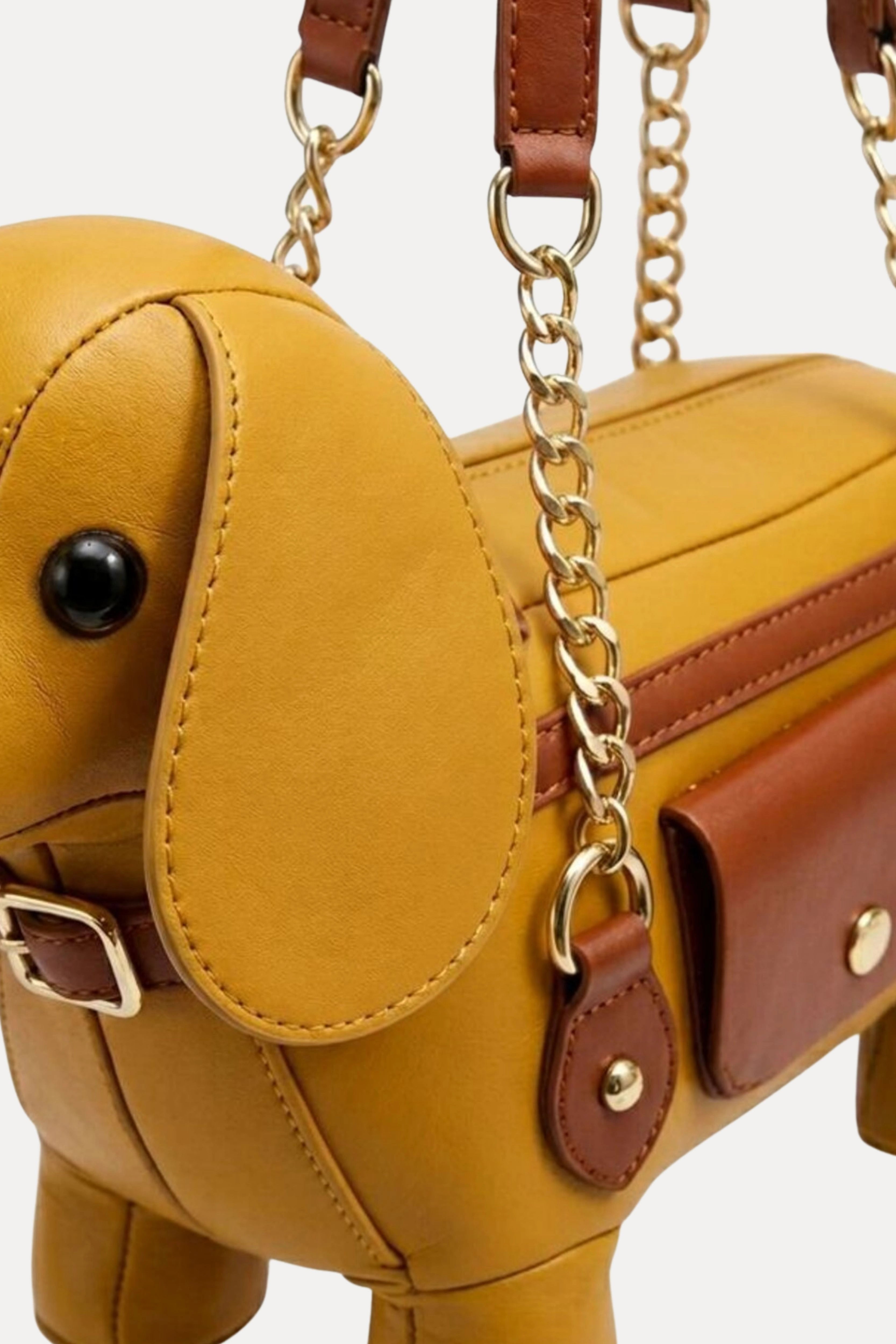 Dachshund Puppy Shape Crossbody Bag