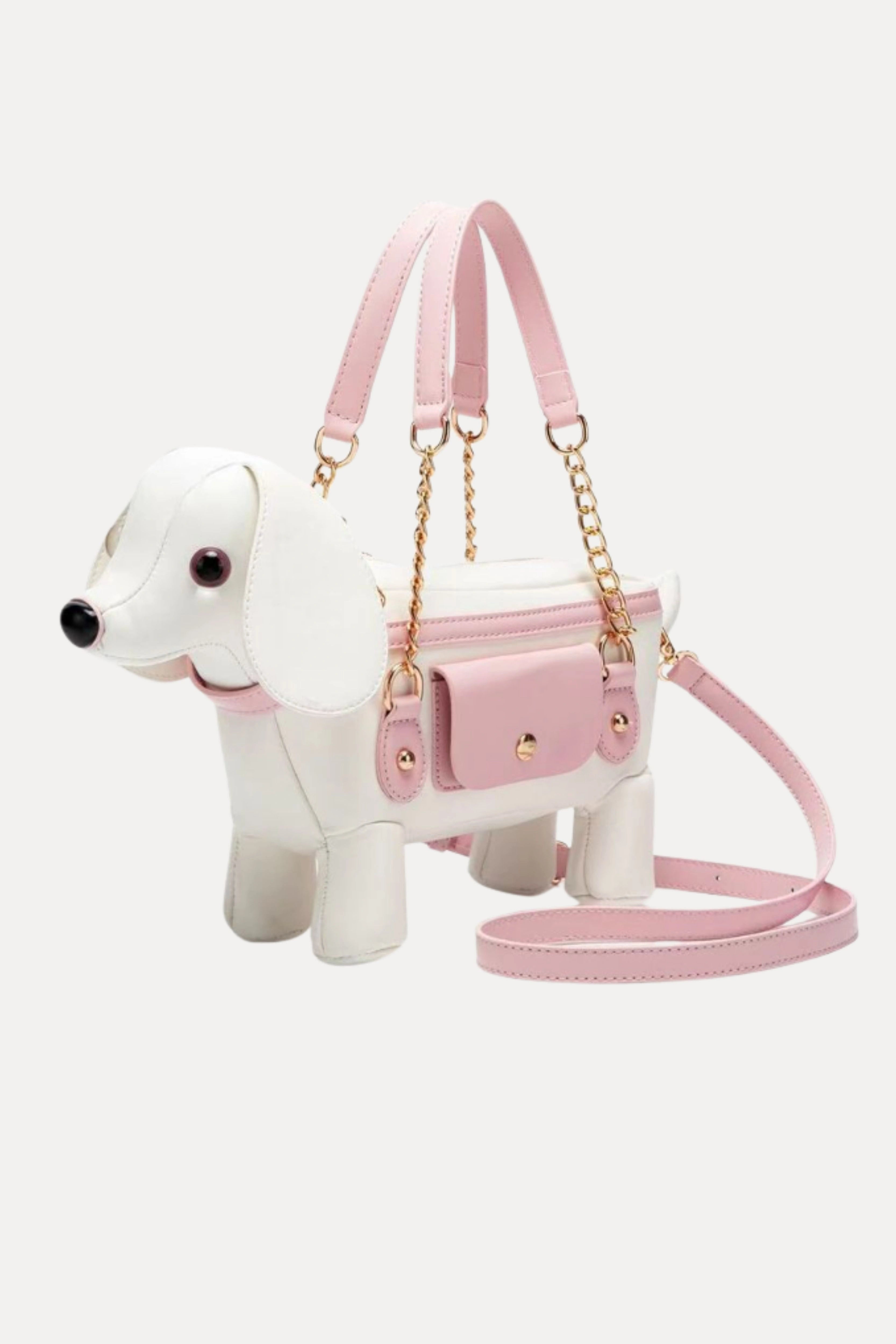 Dachshund Puppy Shape Crossbody Bag