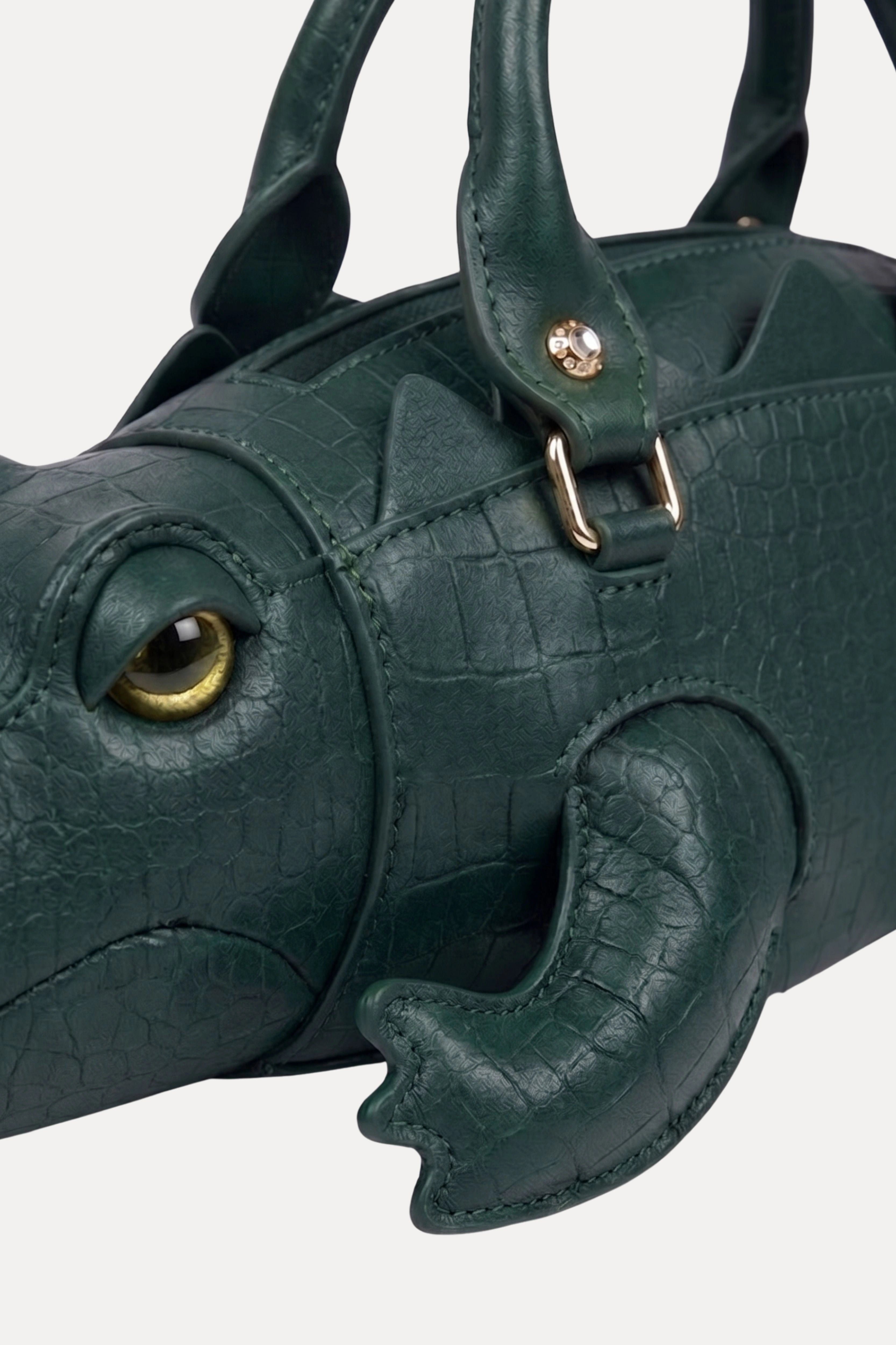 Alligator Statement Handbag