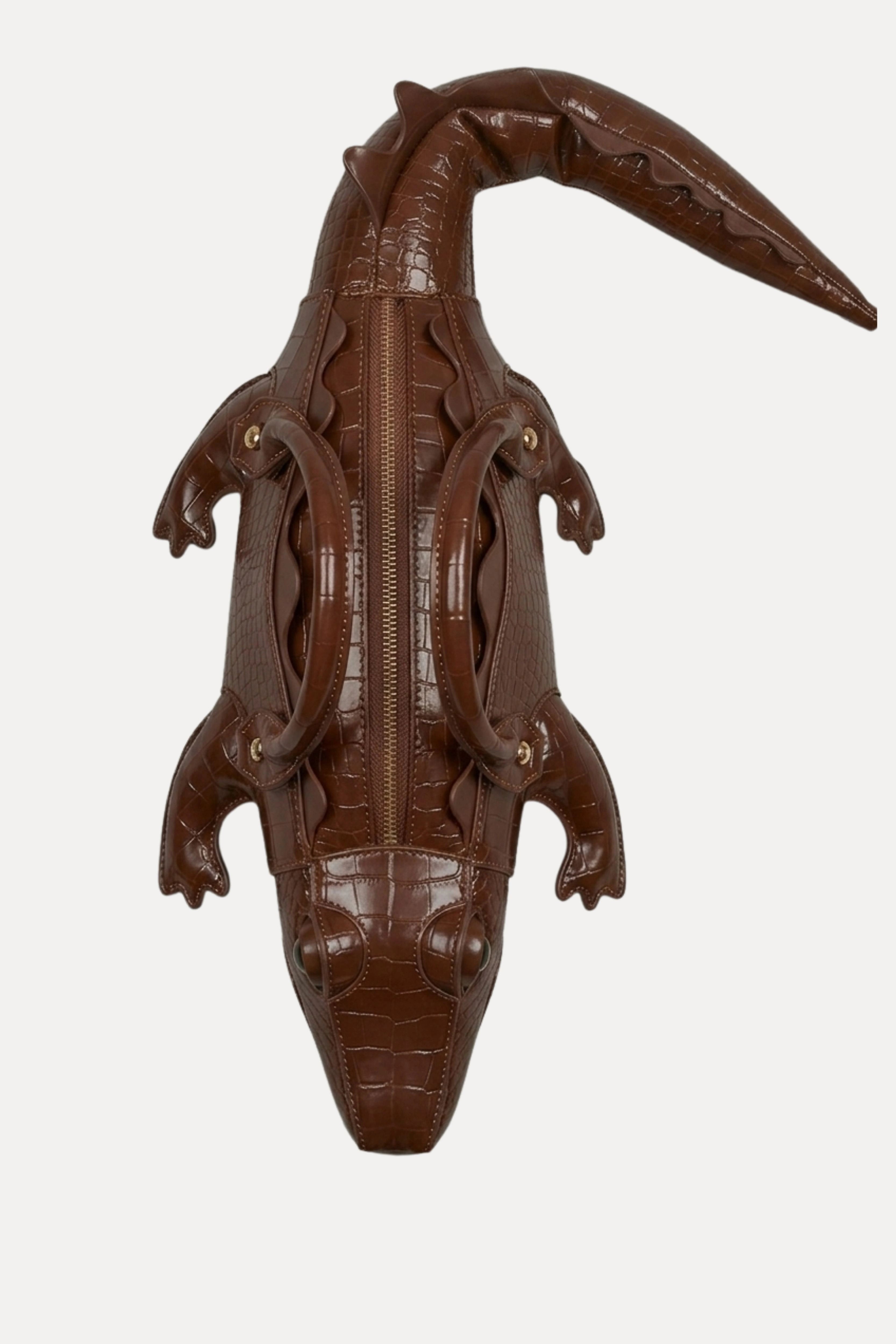 Alligator Statement Handbag