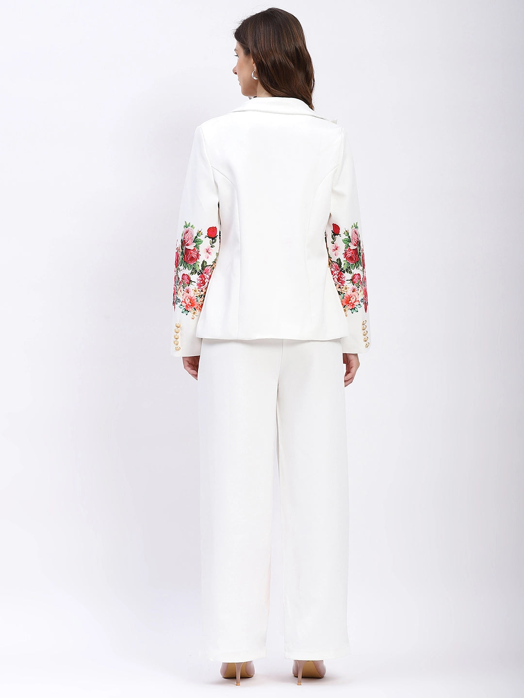 Floral Placement Print Co-ord Set - Global Republic