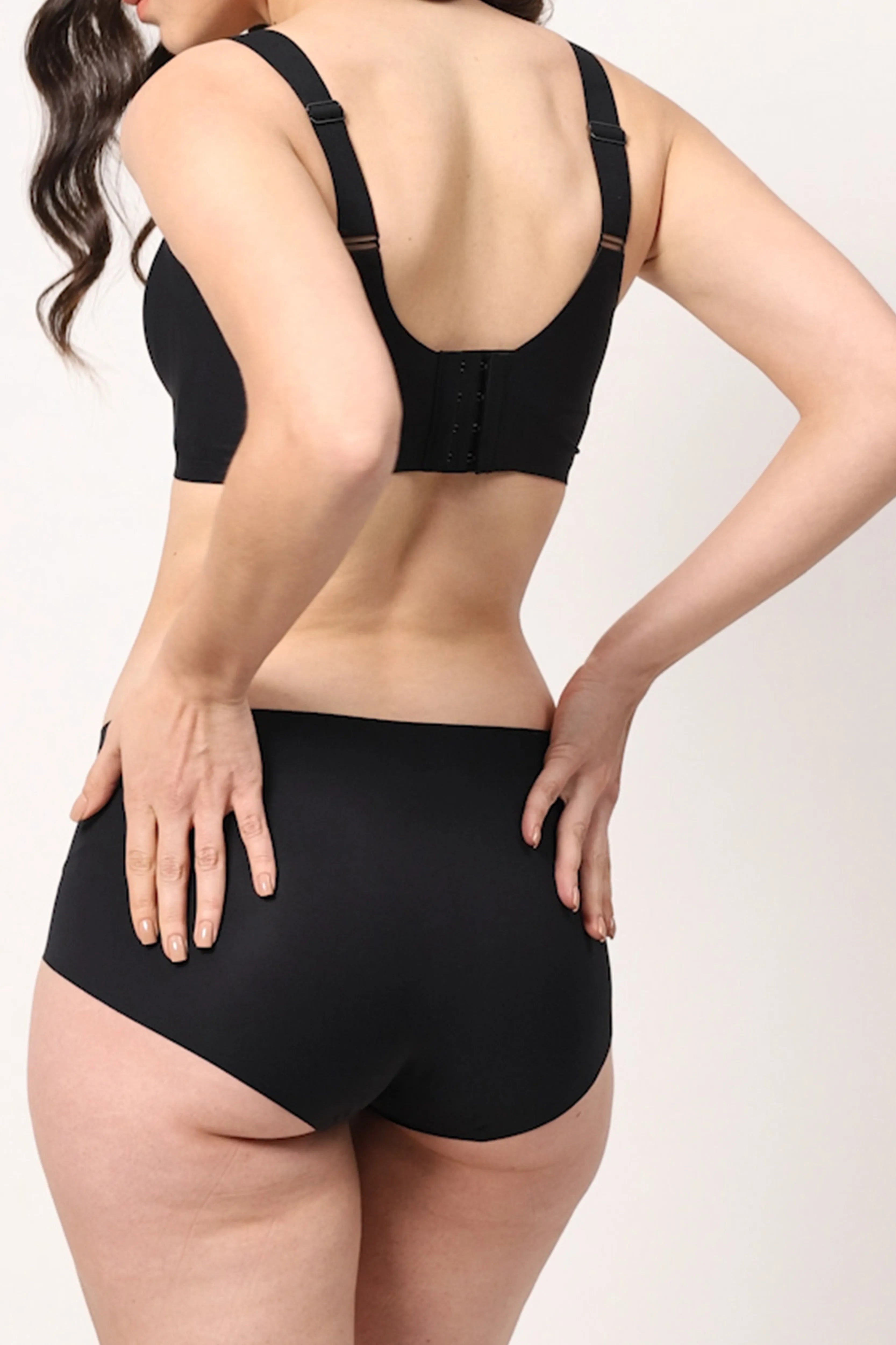 Black Seamless Panty