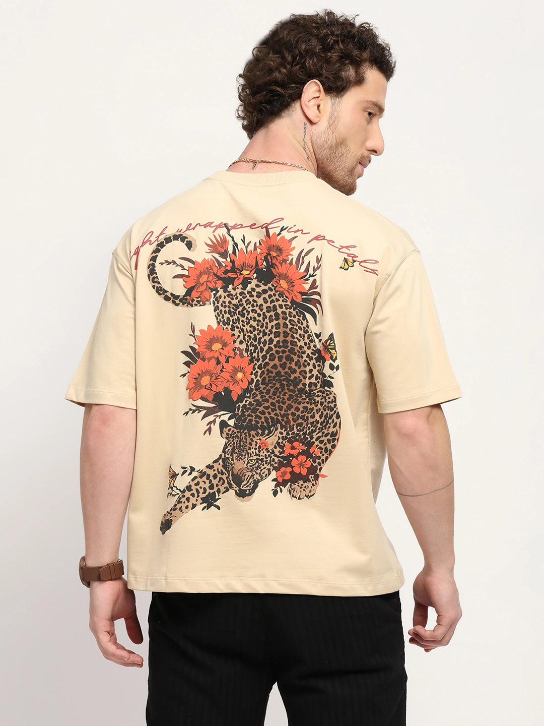 Oversized Graphic Cotton T-Shirt