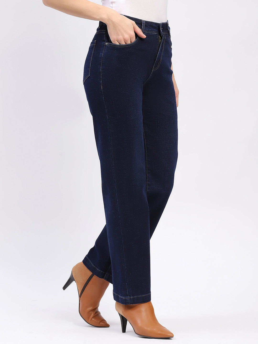 Blue Straight Jeans