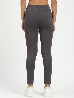 Grey Ultra Stretchable Jegging