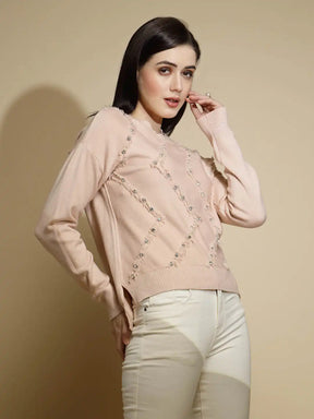 Pink Pullover for Women